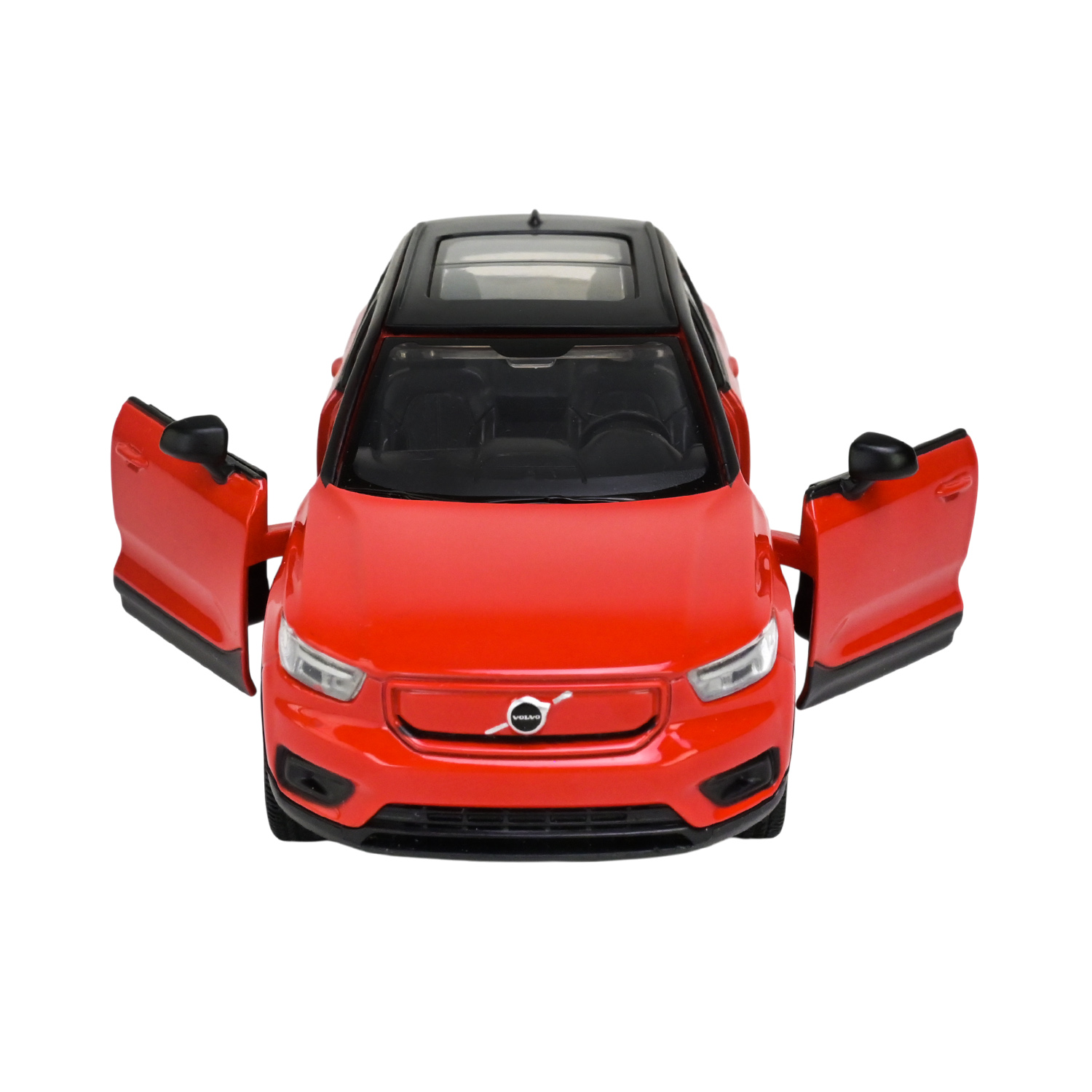 Машина мет. АВТОПРОМ арт. 68703 (32шт) 2кольори 1:32 Volvo XC40 Recharge,батар.,світло,звук,відкр.двері,капот,багаж., у кор.20*9*9см