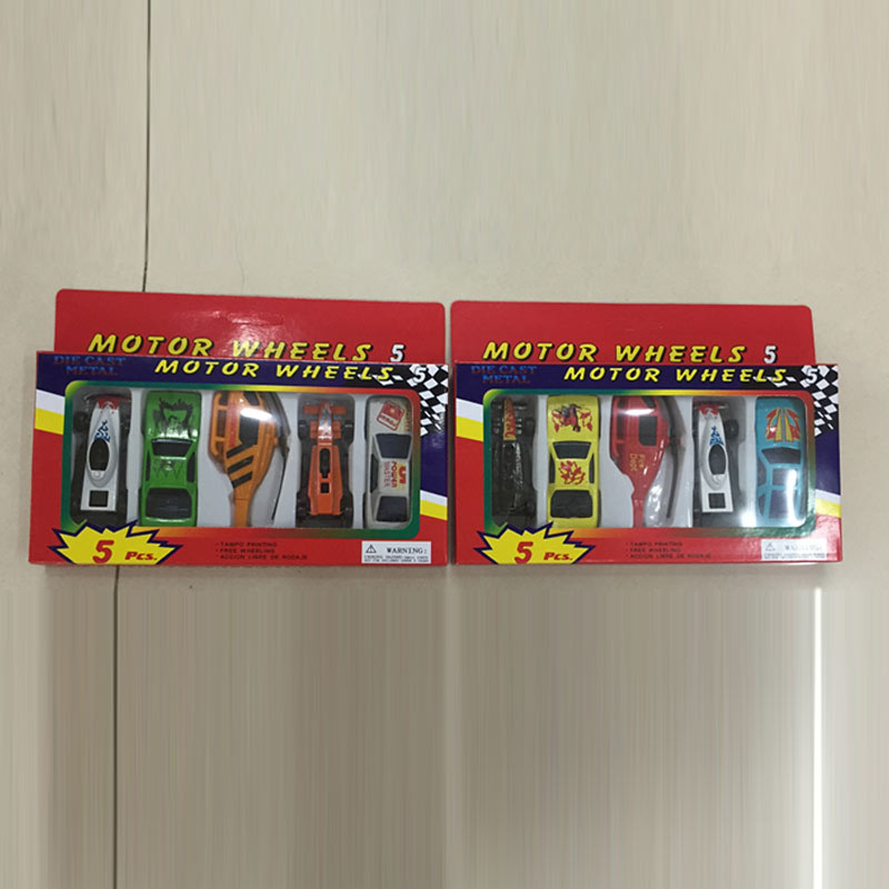 Набір машинок  92753-5PS (288шт/4)  5 машинок в наборі,  короб.18,5*2*13см