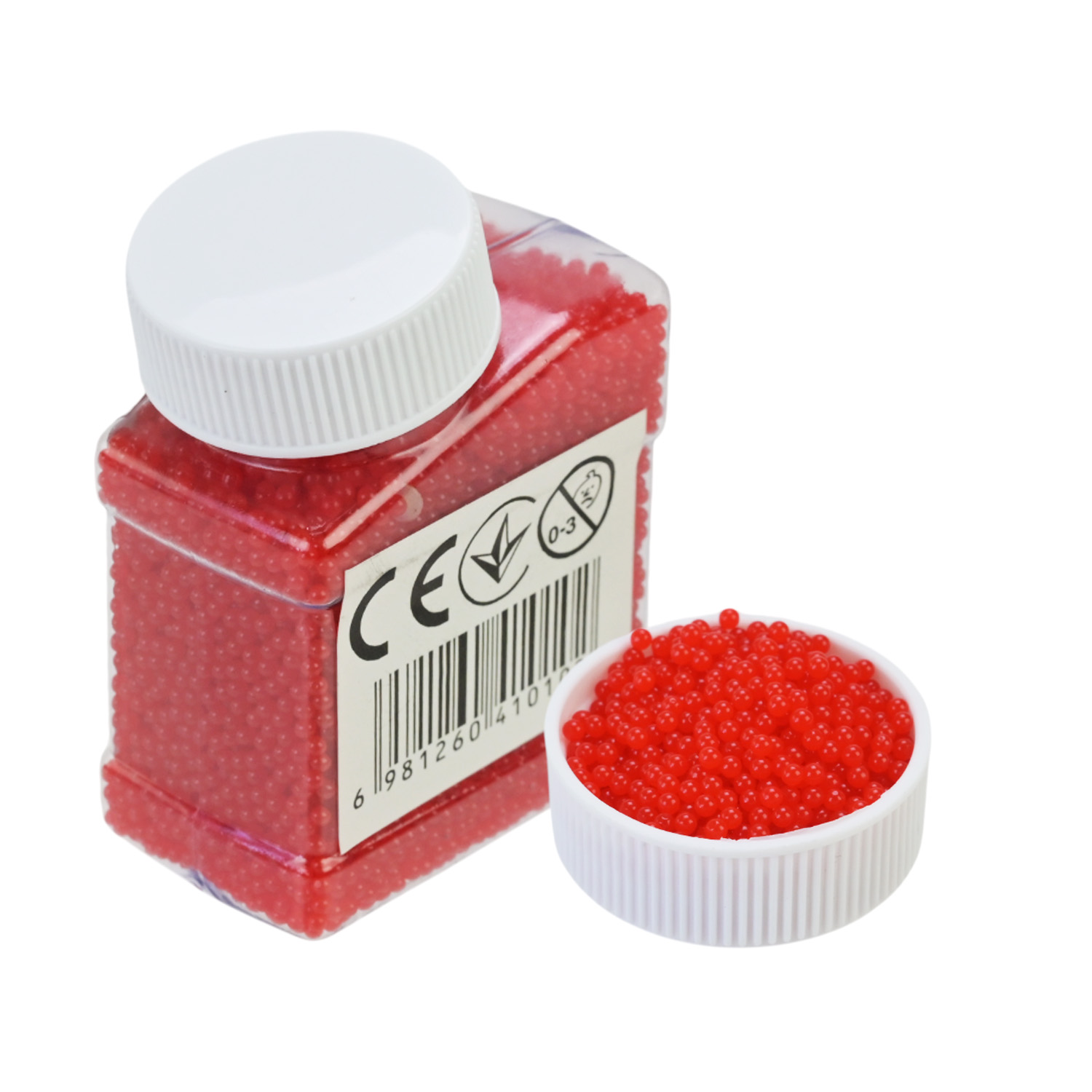 Кульки арт. 880 (384шт/2) гелеві, 6кольорів,24шт у дисплей боксі 27,5*16*7,3см, ціна за шт. уп. 4,5*2,5*6,5см