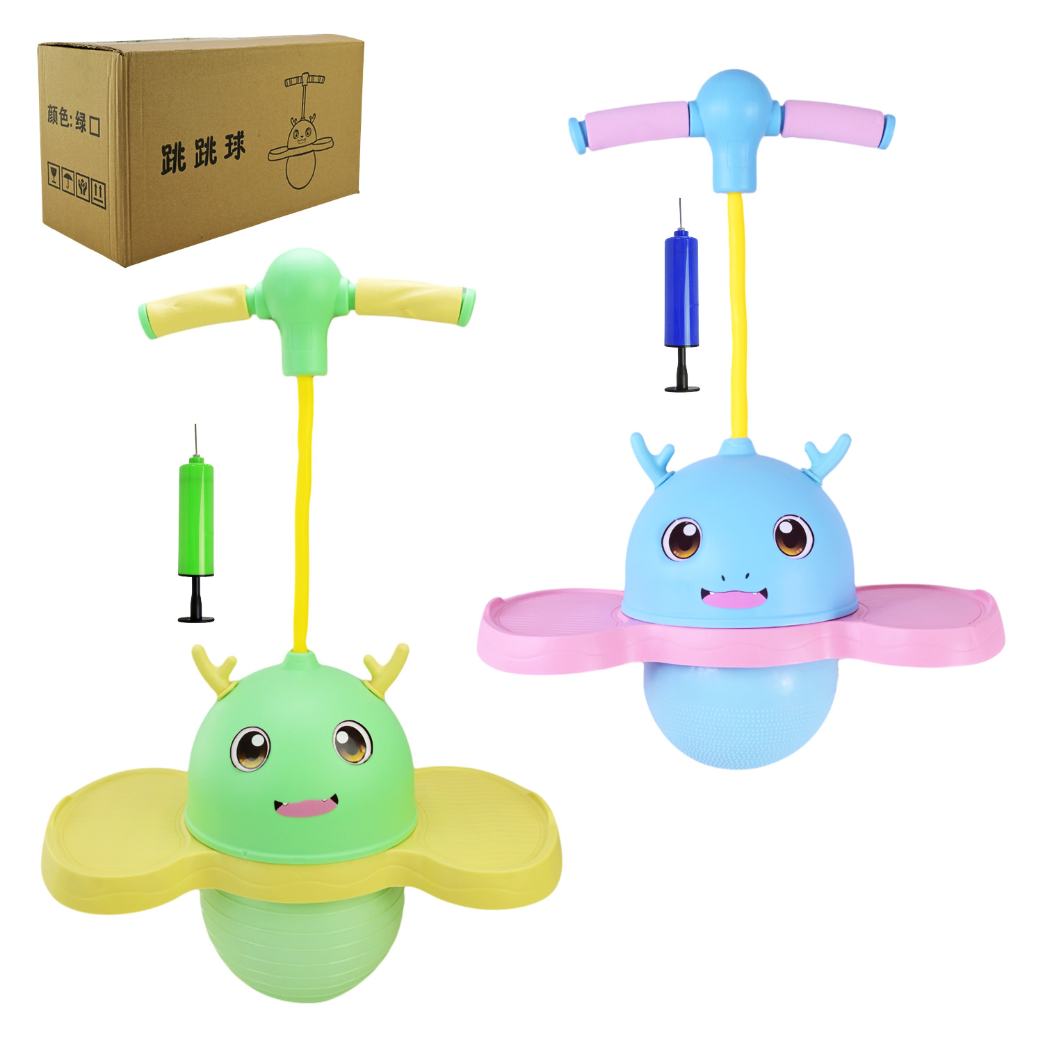 Стрибунець арт. BR2501 (12шт) для стрибків 90*38 см