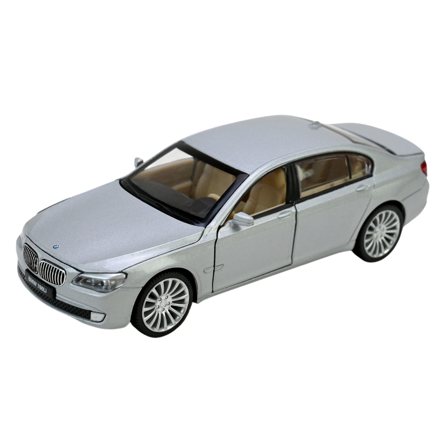 Машина мет. АВТОПРОМ арт. 68340 (48шт/2) 1:34 BMW 760 LI, батар,світло,звук,відкр.двері,кор. 18*9*8см