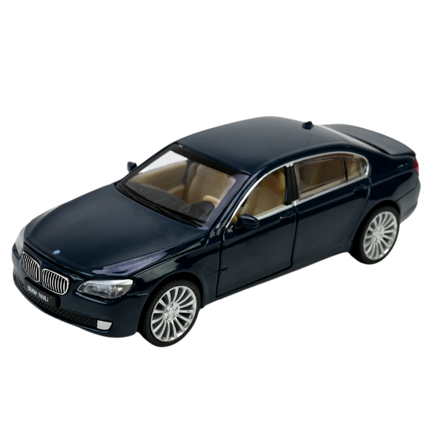 Машина мет. АВТОПРОМ арт. 68340 (48шт/2) 1:34 BMW 760 LI, батар,світло,звук,відкр.двері,кор. 18*9*8см