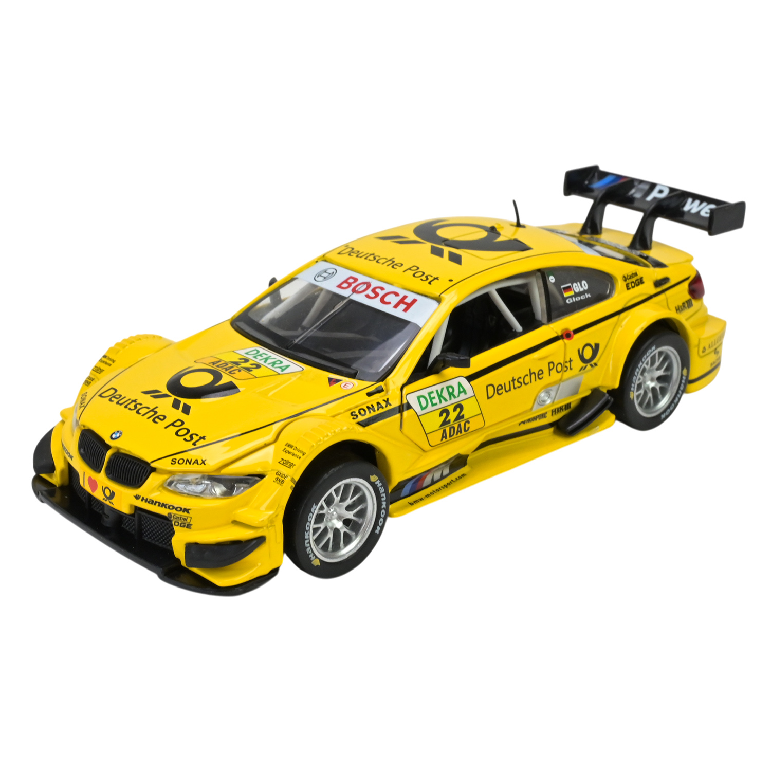 Машина мет. АВТОПРОМ арт. 68355(Y) (48шт/2) 1:32 BMW M3 DTM, батар,світло,звук,відкр.двері,кор. 18*9*8см
