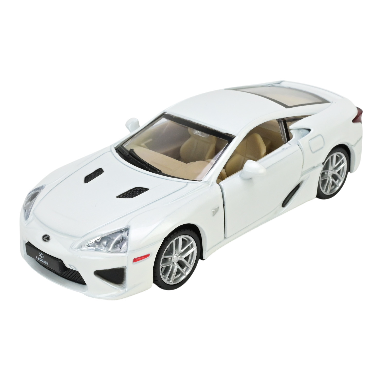 Машина мет. АВТОПРОМ арт. 68414 (48шт/2) 2 кольори 1:32 Lexus LFA, батар,світло,звук,відкр.двері,кор. 18*9*8см
