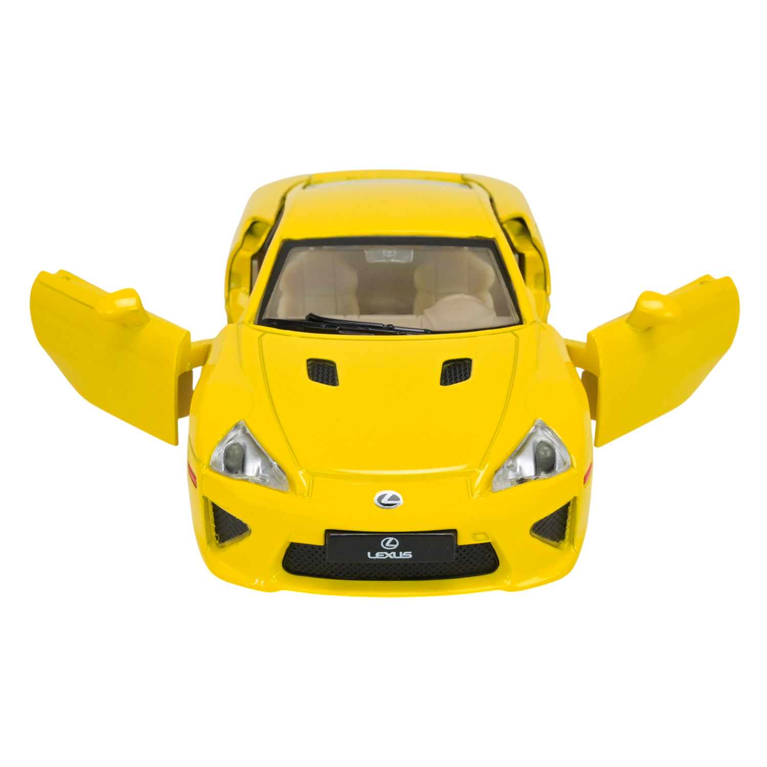 Машина мет. АВТОПРОМ арт. 68414 (48шт/2) 2 кольори 1:32 Lexus LFA, батар,світло,звук,відкр.двері,кор. 18*9*8см