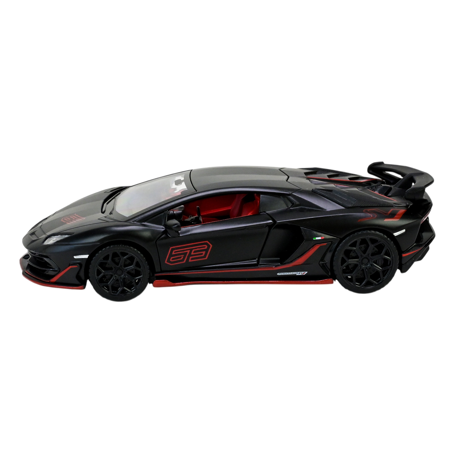 Машина мет. АВТОПРОМ арт. 68472(B) (48шт/2) 1:32 Lamborghini Aventador SVJ, батар,світло,звук,відкр.двері,кор. 18*9*8см
