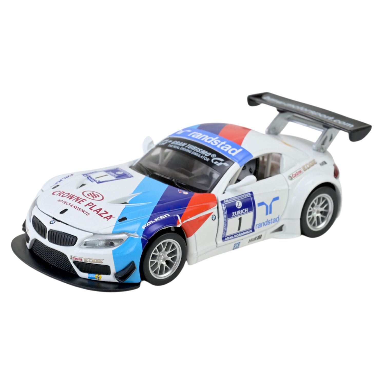 Машина мет. АВТОПРОМ арт. 68349C (48шт/2) 1:32 BMW Z4 GT3,капот батар,світло,звук,відкр.двері,кор. 18*9*8см