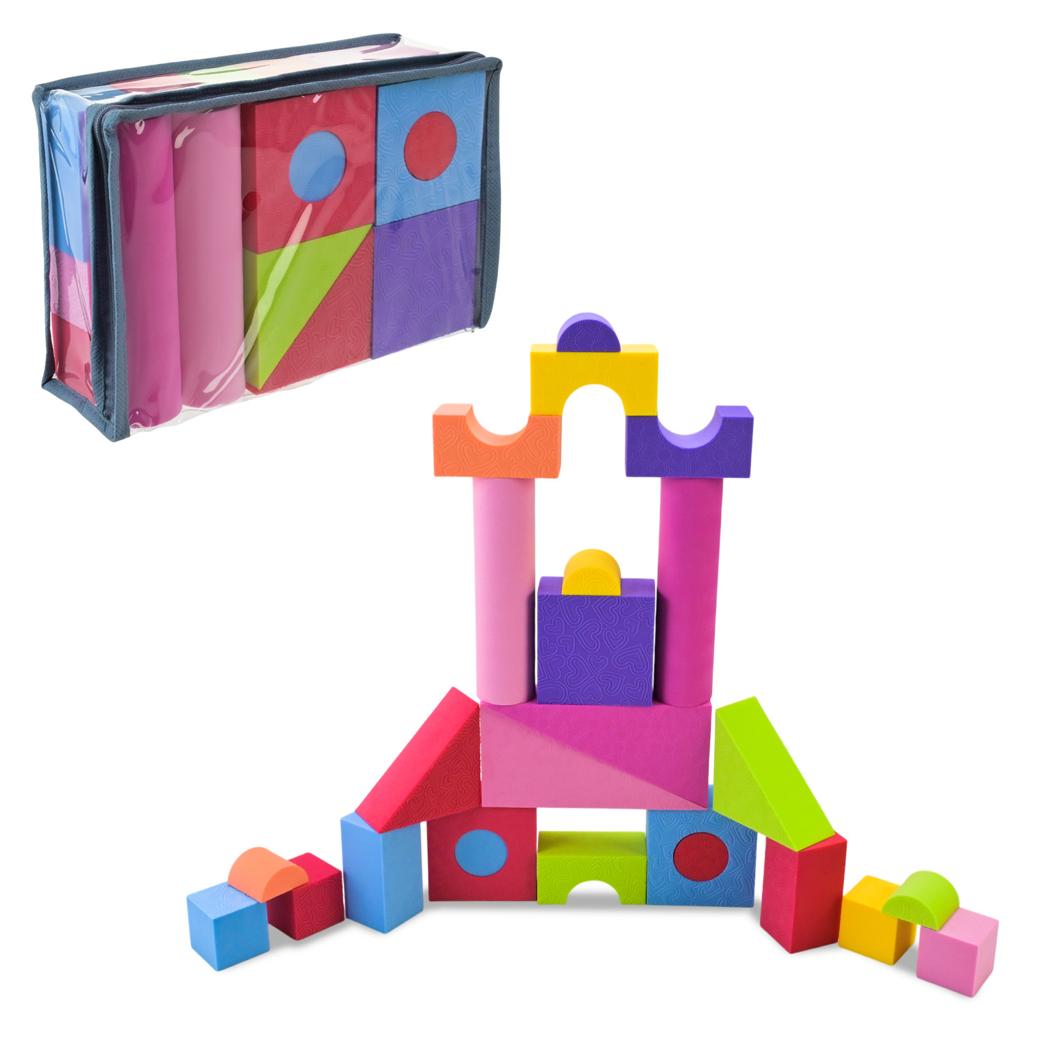 Конструктор EVA арт. C9812 (60шт) 25 деталей в сумці