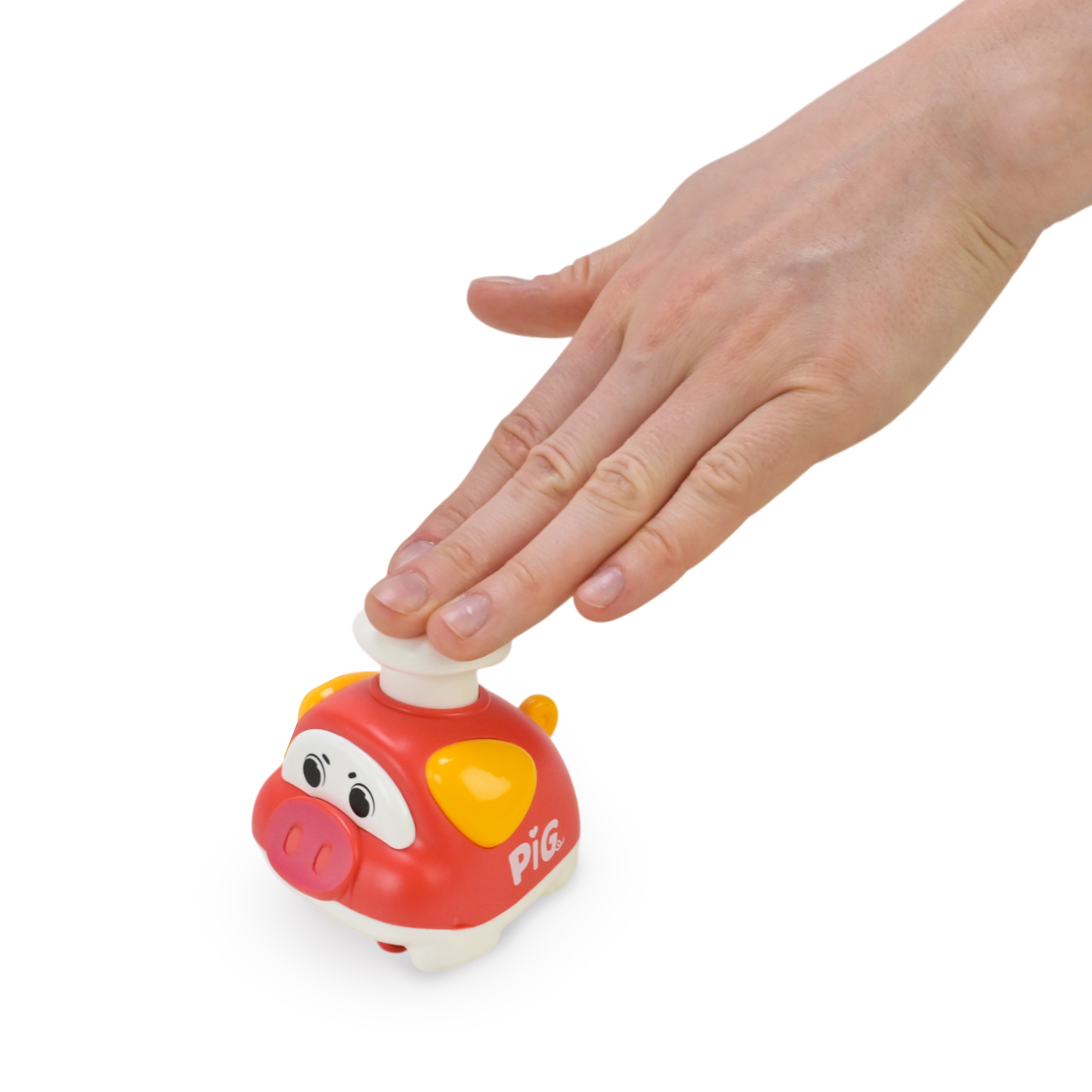 Іграшка заводна-інерційна тварина арт. PL-725-15 (288шт/2) Порося, 4 кольори мікс, р-р 6,3*8*7см,/24 бокса по 12 шт/, бокс 30,7*7,6*28см