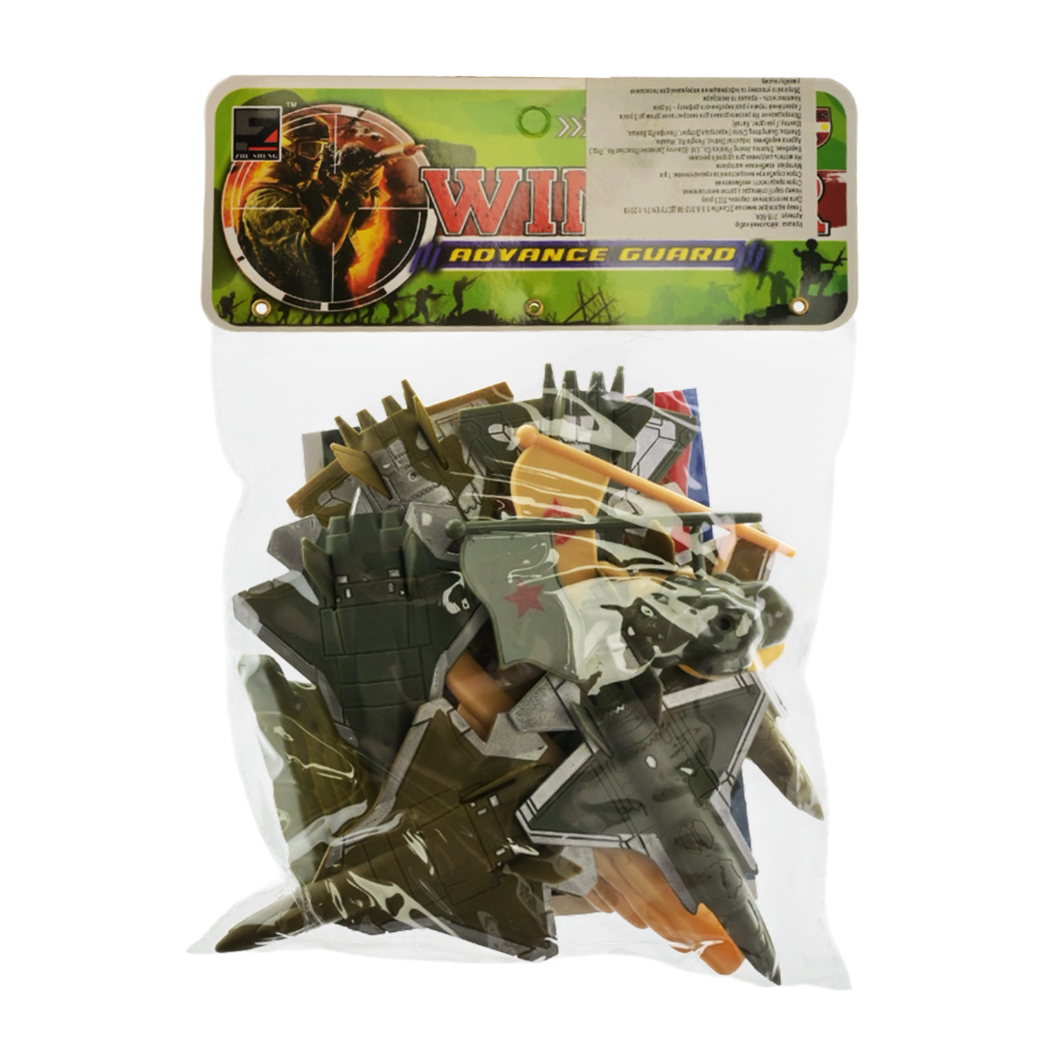 Набір військової техніки арт. 718-60A (168шт/2) пакет 27*6*22 см