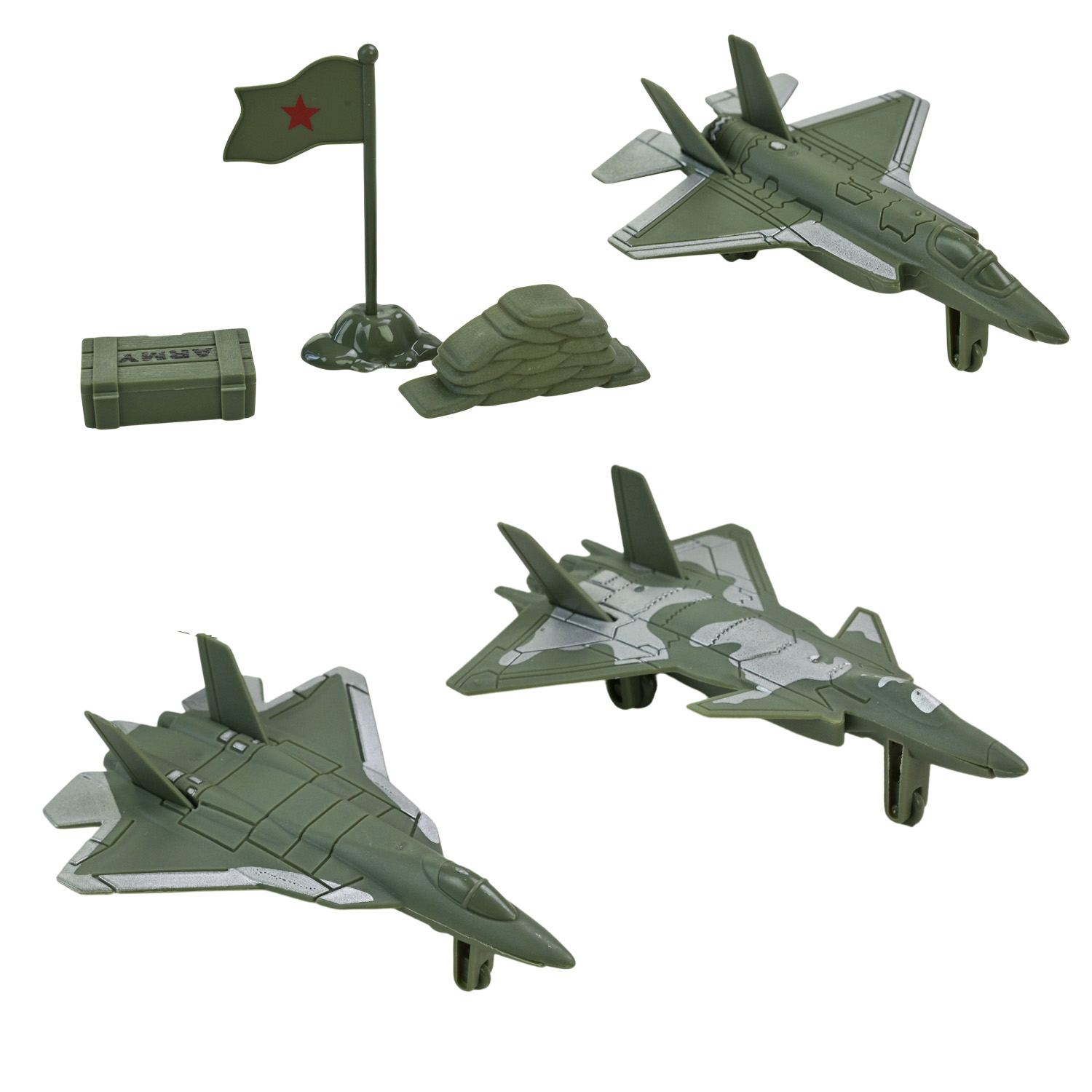 Набір військової техніки арт. 718-60A (168шт/2) пакет 27*6*22 см