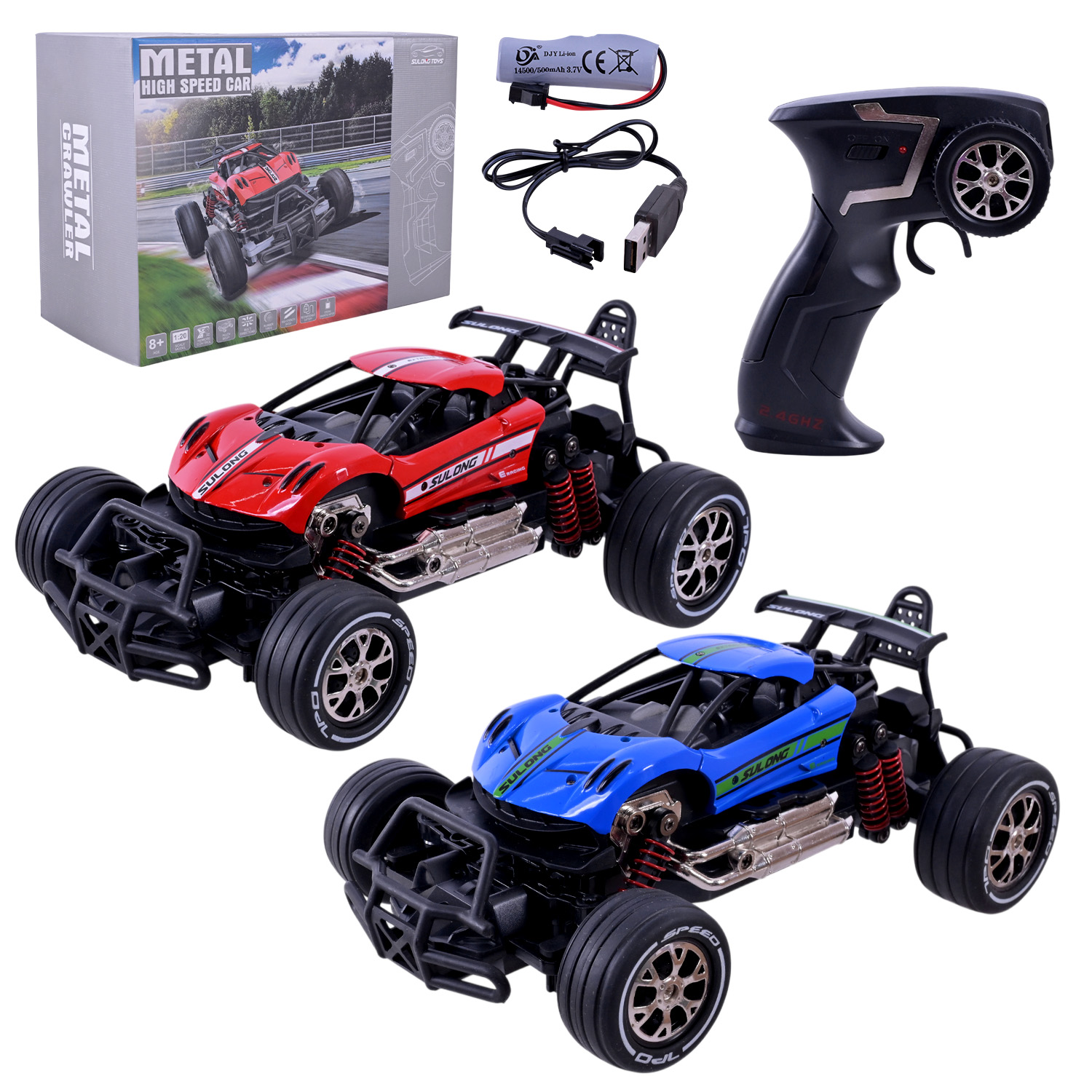 Машина р/к акум.арт. SL-278A (24шт/2) 3 кольора,  короб. 22,9*16,8*13,2см