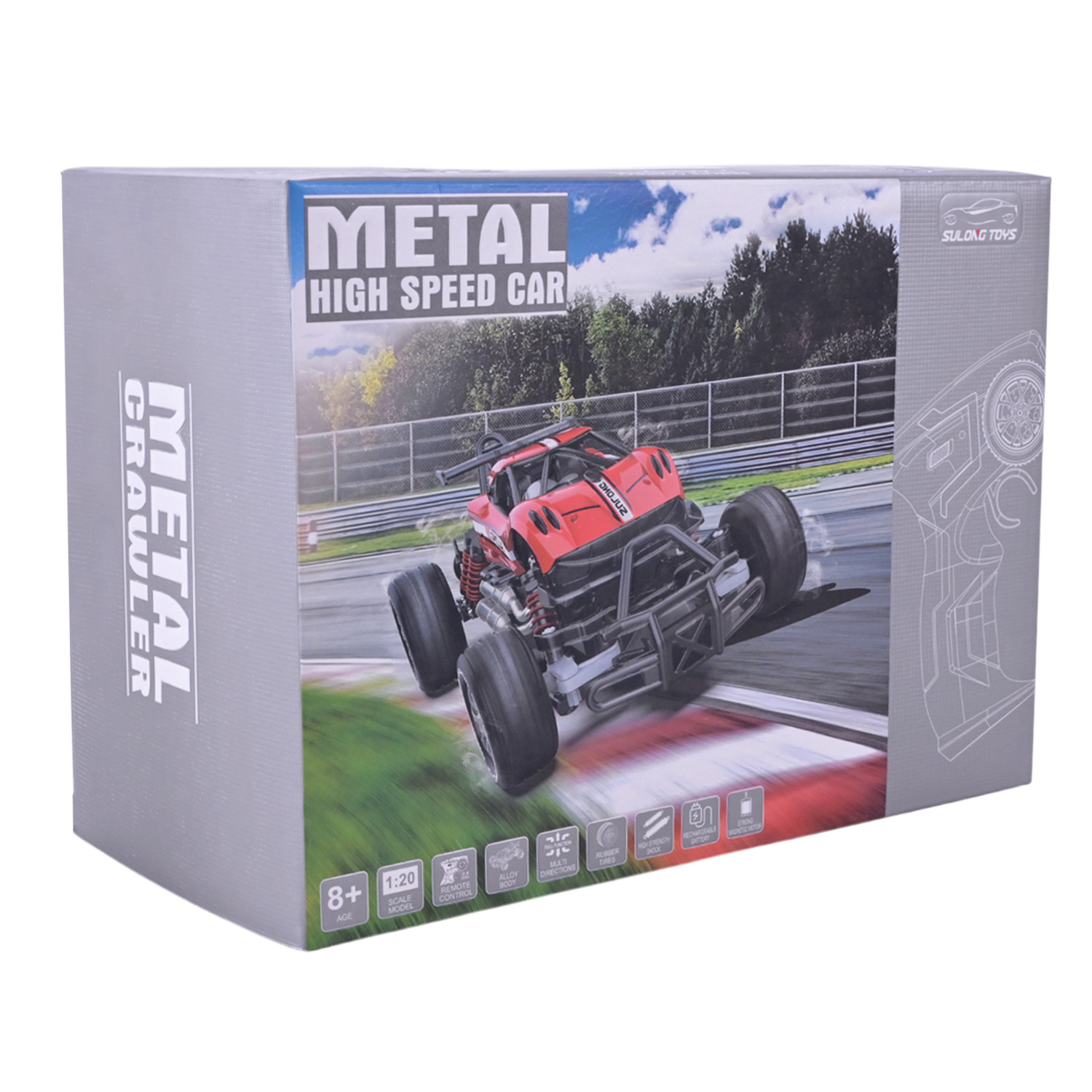 Машина р/к акум.арт. SL-278A (24шт/2) 3 кольора, короб. 22,9*16,8*13,2см