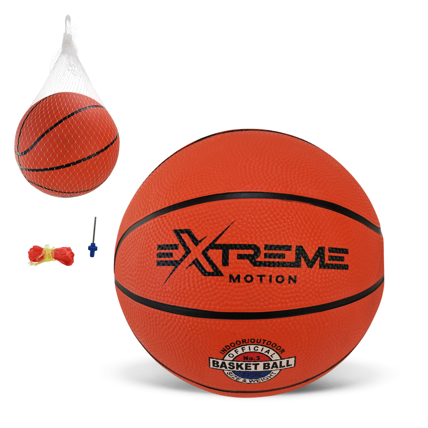 М'яч баскетбольний арт. BB20585 (80шт)  №3, PVC 300 гр, 1 колір