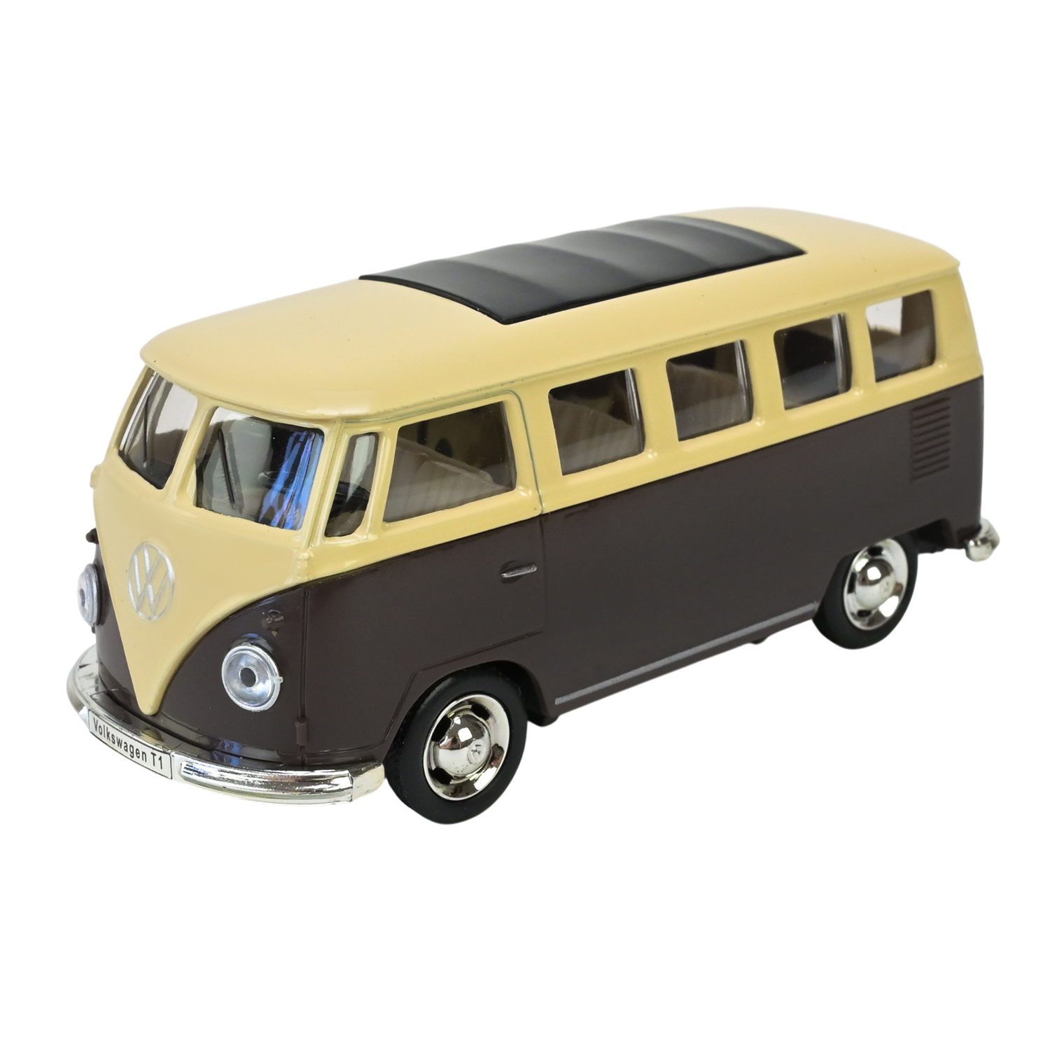 Машина мет. АВТОПРОМ арт. 4387 (96шт/2) 2 кольори 1:38 Volkswagen T1,відкр.двері,короб. 14,5*6,5*7см