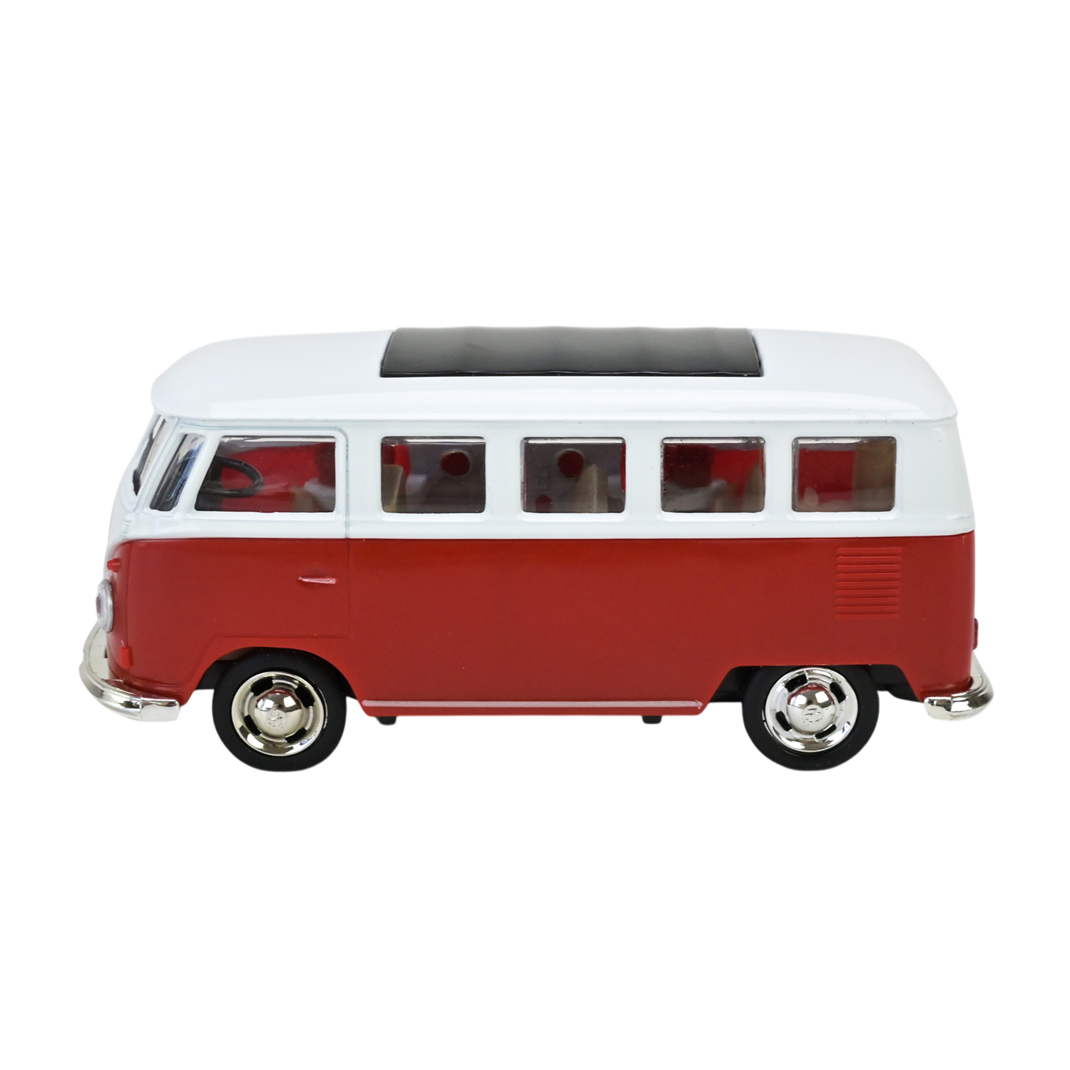 Машина мет. АВТОПРОМ арт. 4387 (96шт/2) 2 кольори 1:38 Volkswagen T1,відкр.двері,короб. 14,5*6,5*7см