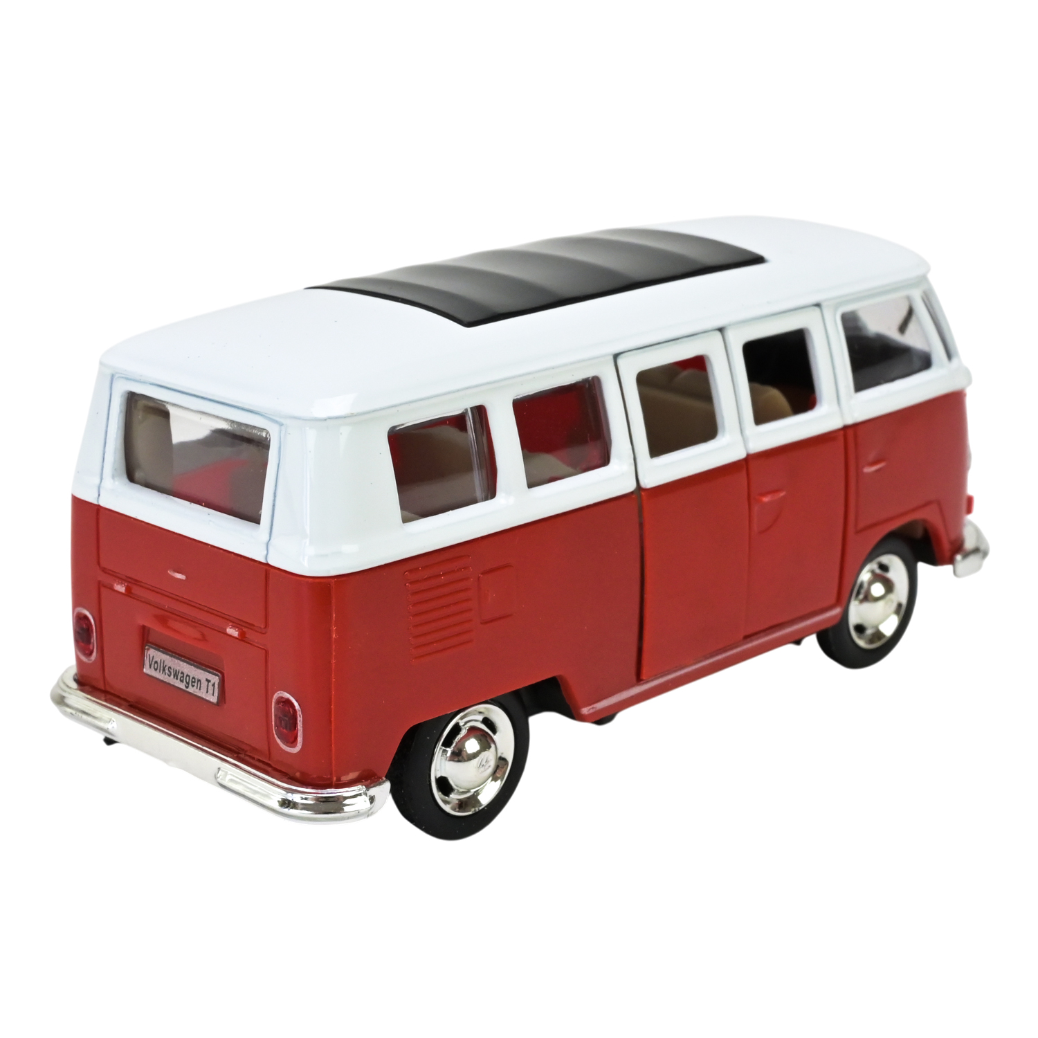 Машина мет. АВТОПРОМ арт. 4387 (96шт/2) 2 кольори 1:38 Volkswagen T1,відкр.двері,короб. 14,5*6,5*7см
