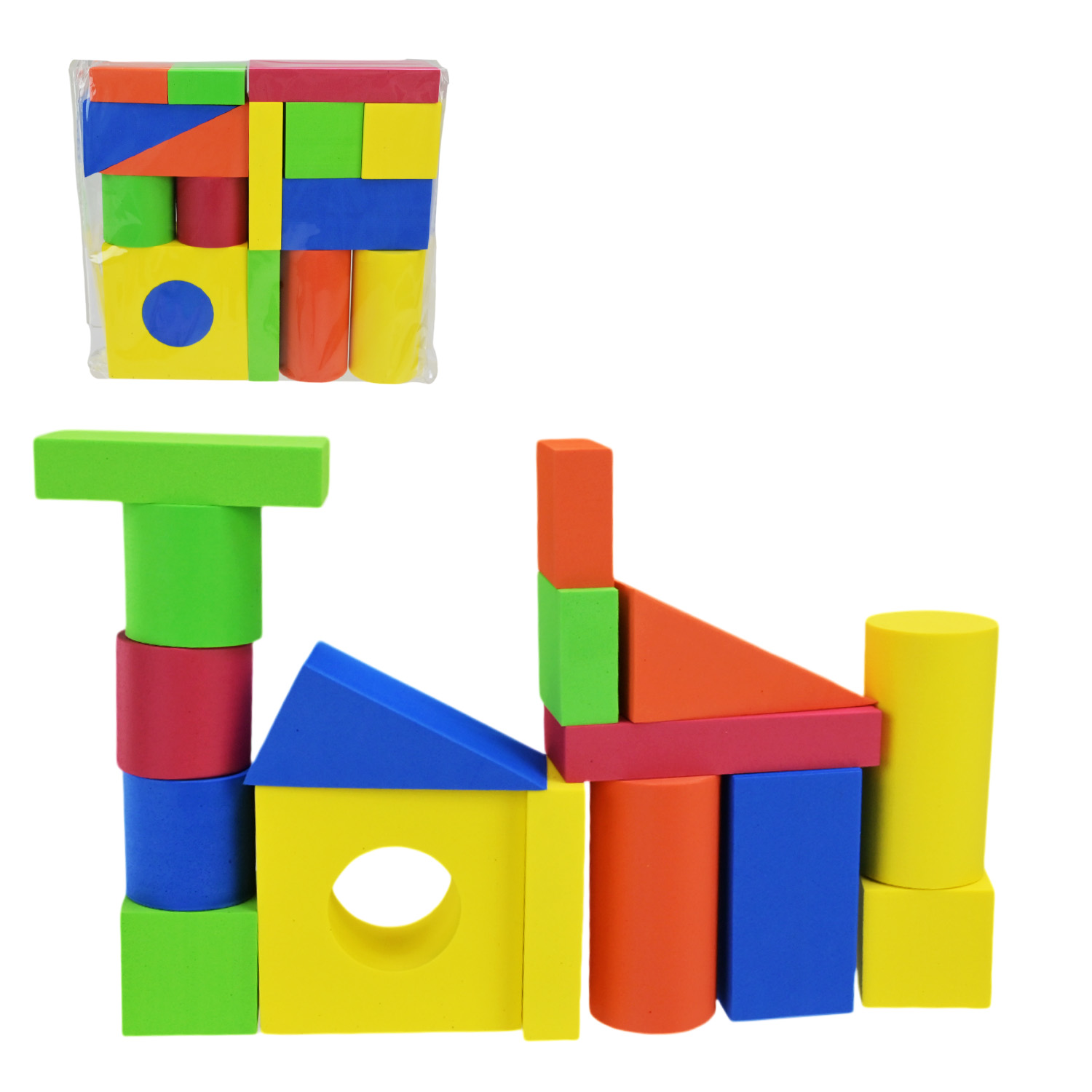 Конструктор EVA арт. C1002 (360шт/2) 16 дет 15,5*13,5см