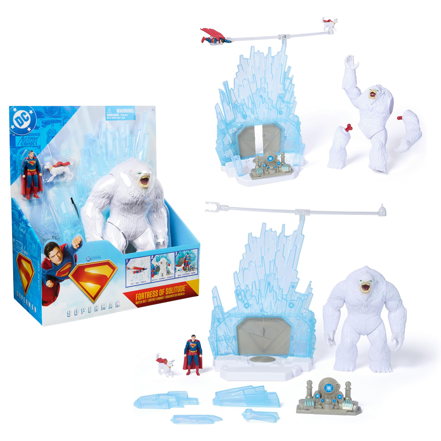 Іграшковий  набір Superman, арт. 6073895 (2шт)      см короб. 28*13,5*31,5см