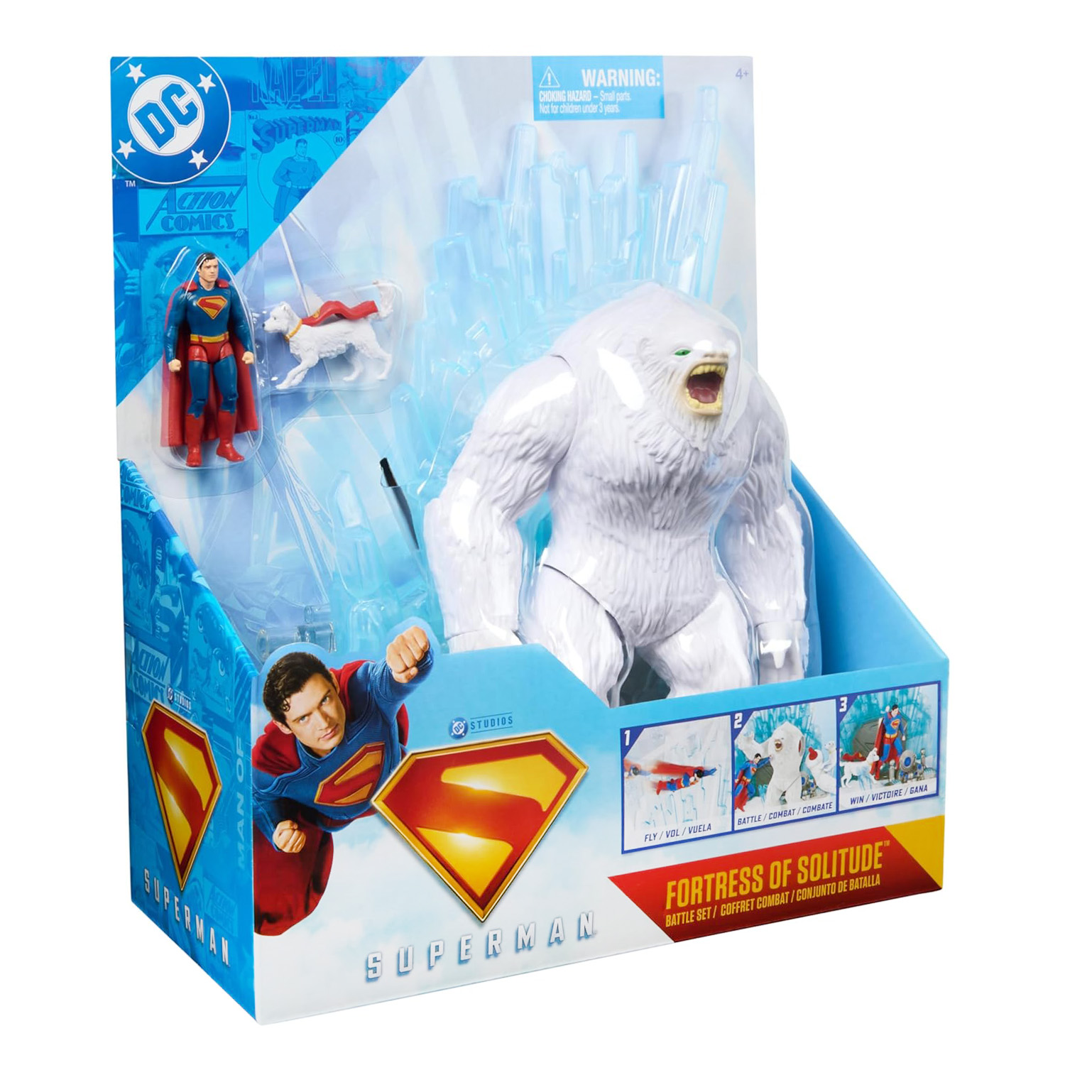 Іграшковий набір Superman, арт. 6073895 (2шт) см короб. 28*13,5*31,5см