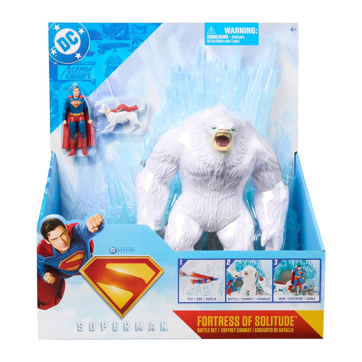 Іграшковий набір Superman, арт. 6073895 (2шт) см короб. 28*13,5*31,5см