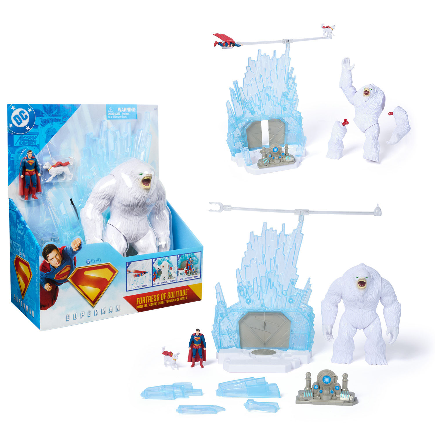 Іграшковий набір Superman, арт. 6073895 (2шт) см короб. 28*13,5*31,5см