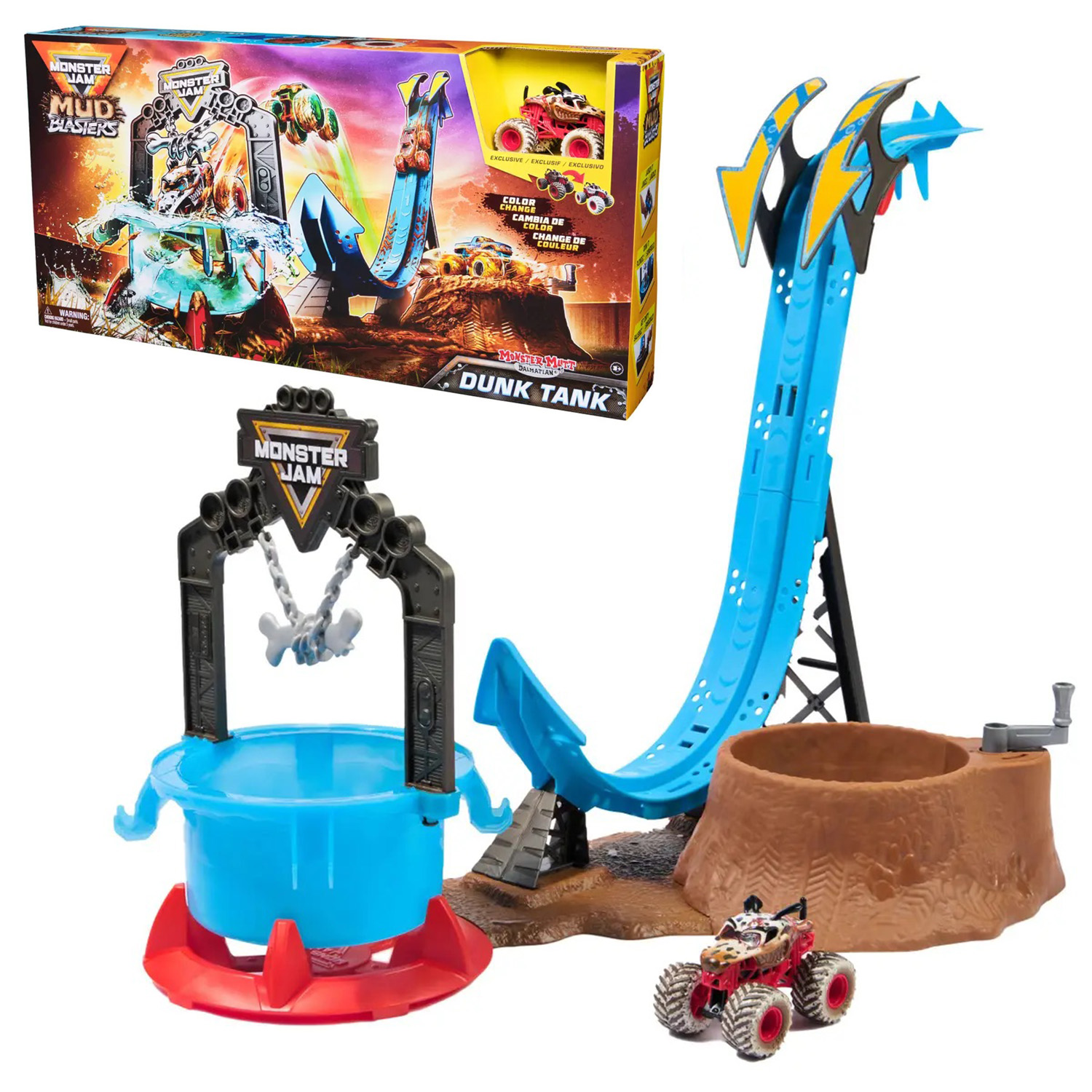 Іграшковий набір Monster Jam "Мійка Машин", арт. 6072014 (2шт)     см короб. 61*9,5*30,5см