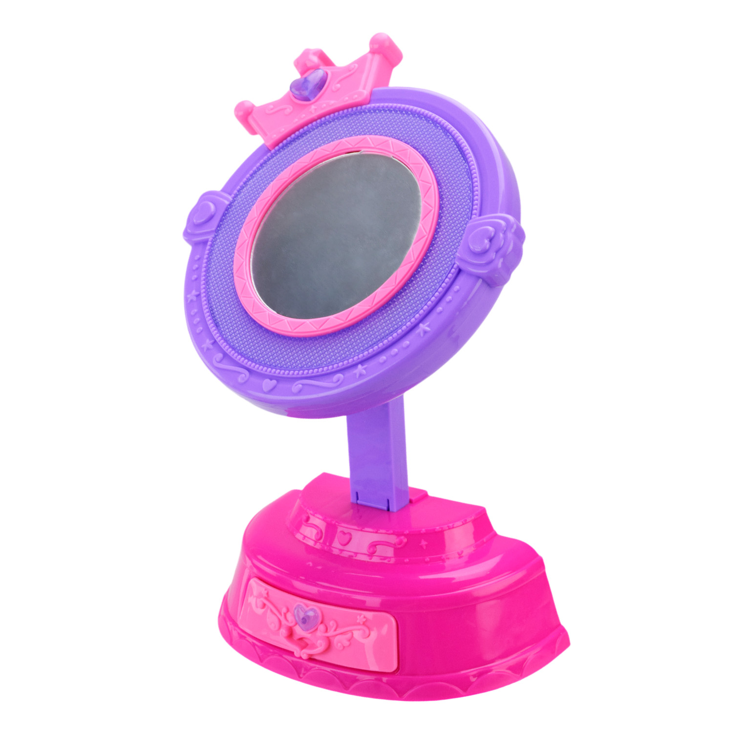 Набір стиліста арт. MS-8811 (84шт/2) батар. Трюмо, мікс 2 кольори, світло, звук, рухливі елементи короб. 17*9*23см