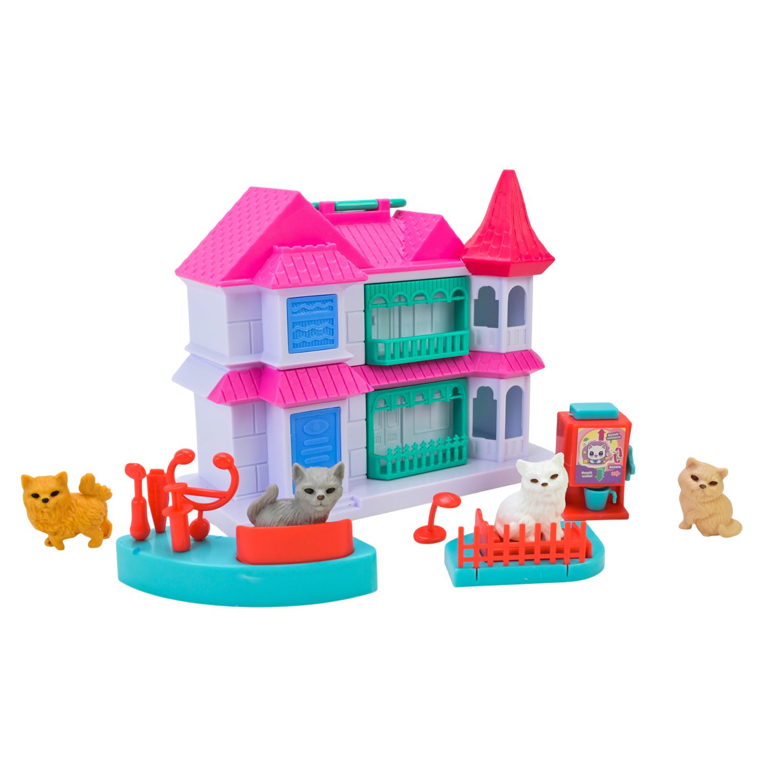 Будинок арт. HY8788-10 (80шт/2) для тварин, аксес пакет 29*8*33