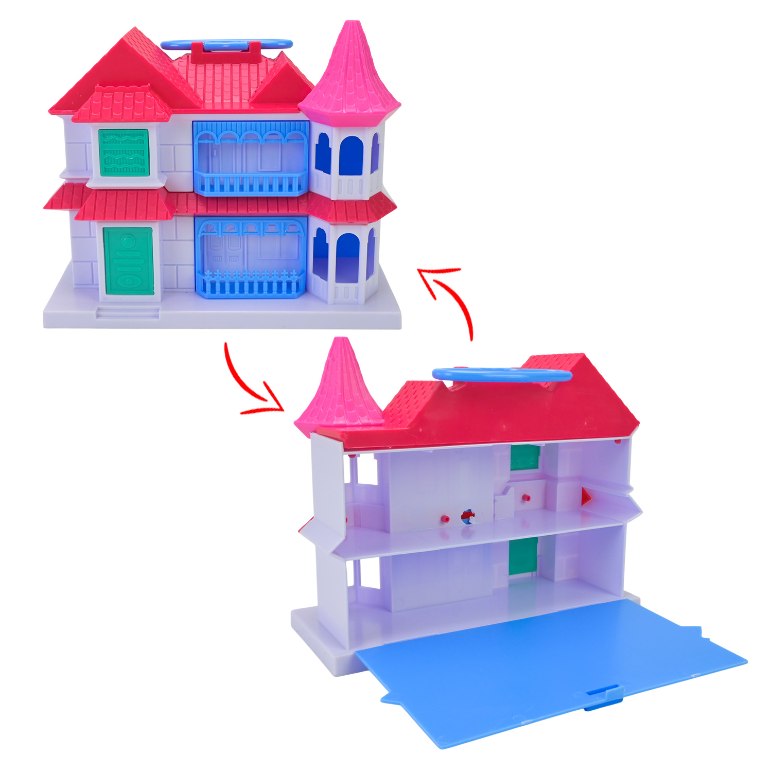 Будинок арт. HY8788-10 (80шт/2) для тварин, аксес пакет 29*8*33