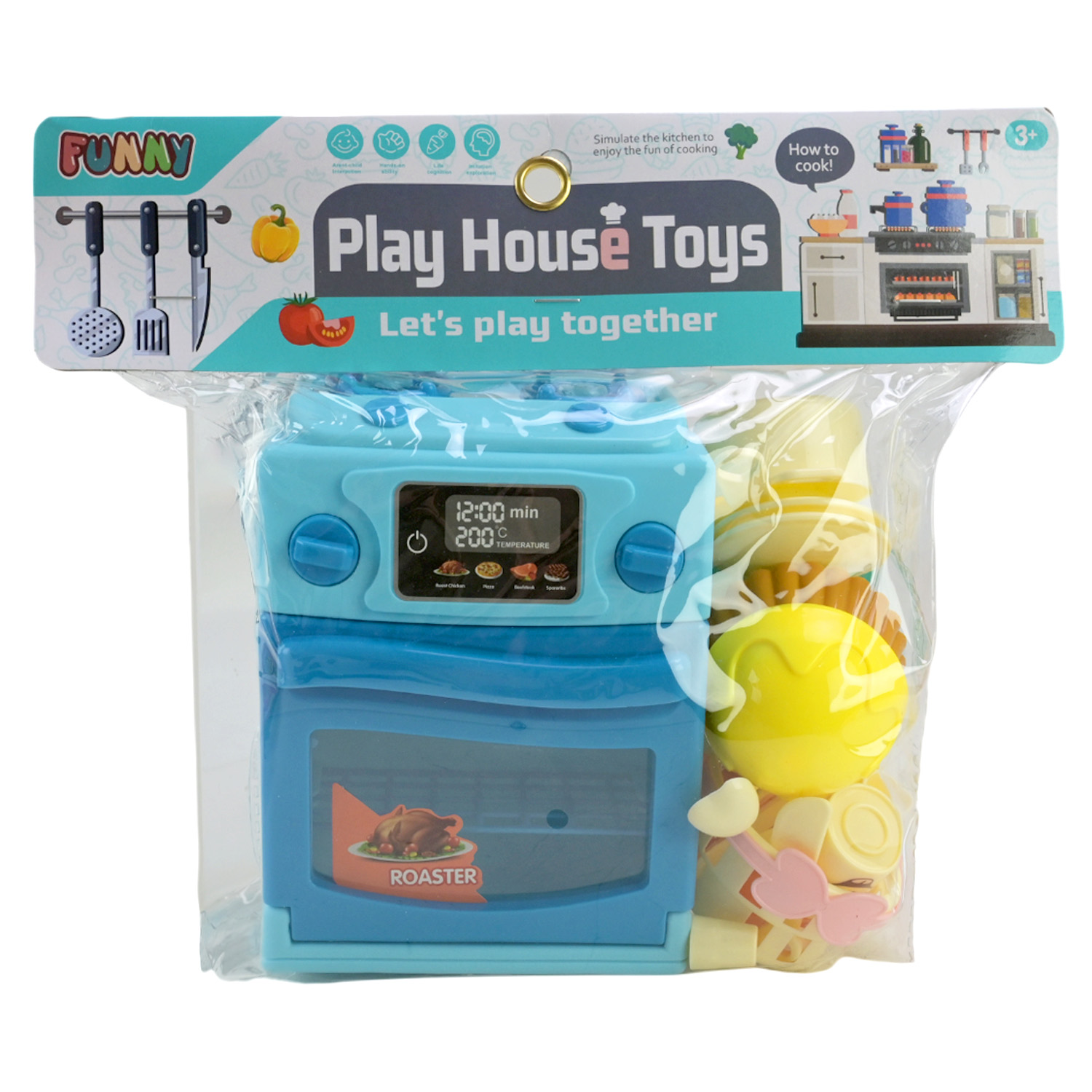 Побутова техніка арт. A6619-03 (96шт/2) мікс 2 кольори, плита, аксес пакет 28*28*10