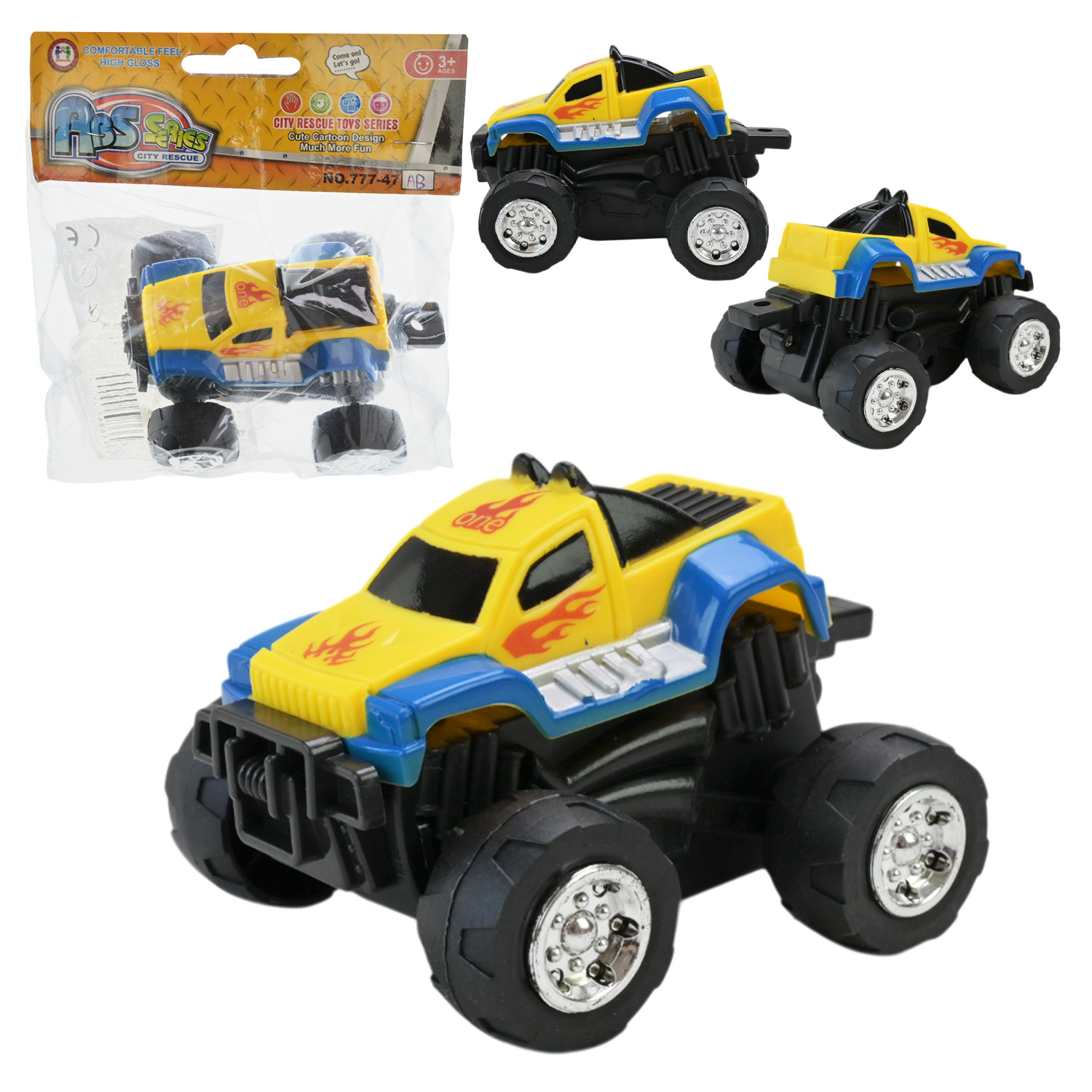 Машина арт. 777-47AB (96шт/2) пакет 9*7*6см