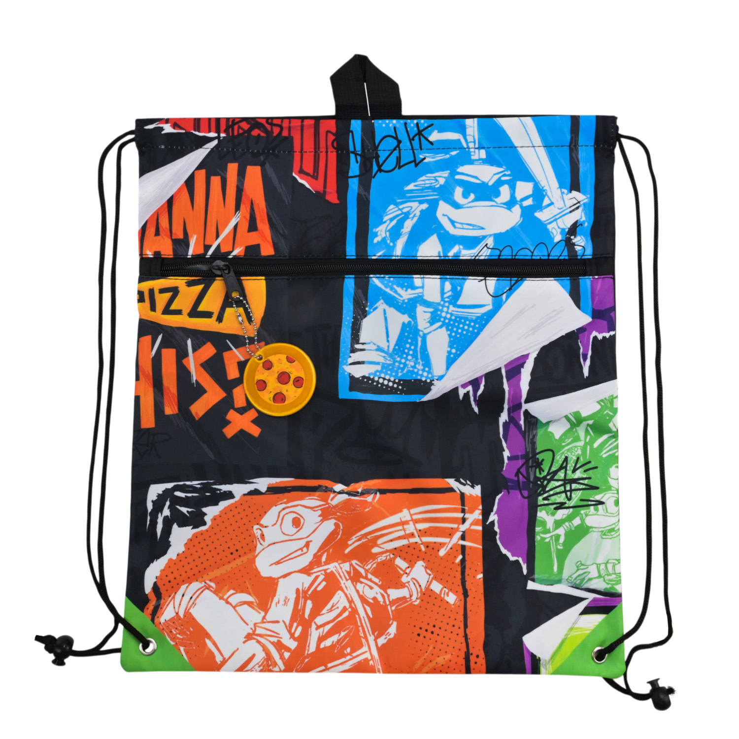 Сумка для взуття TMNT арт. KH77/002L (100шт) 35*40см з флікером