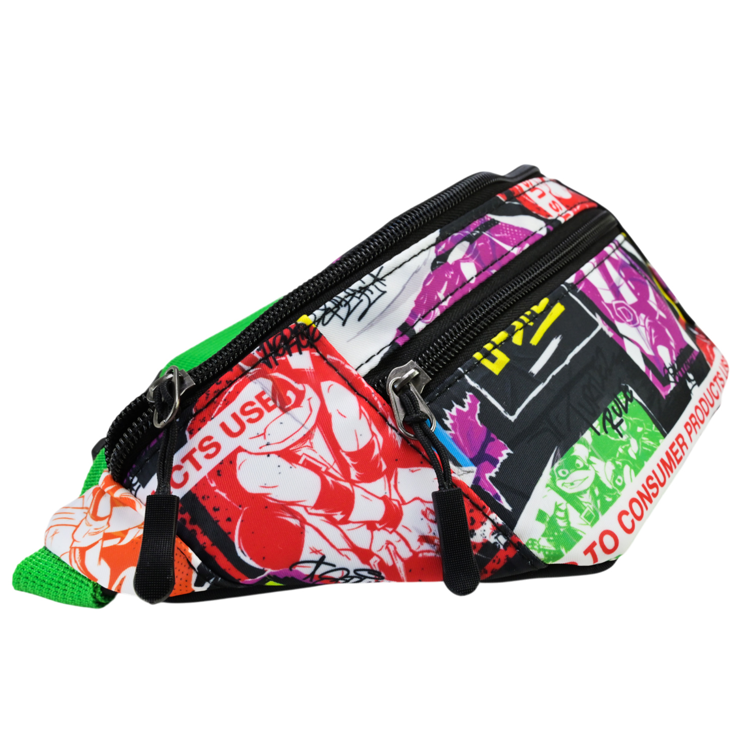 Сумка бананка TMNT арт. KH78/002L (100шт) 27*13 см