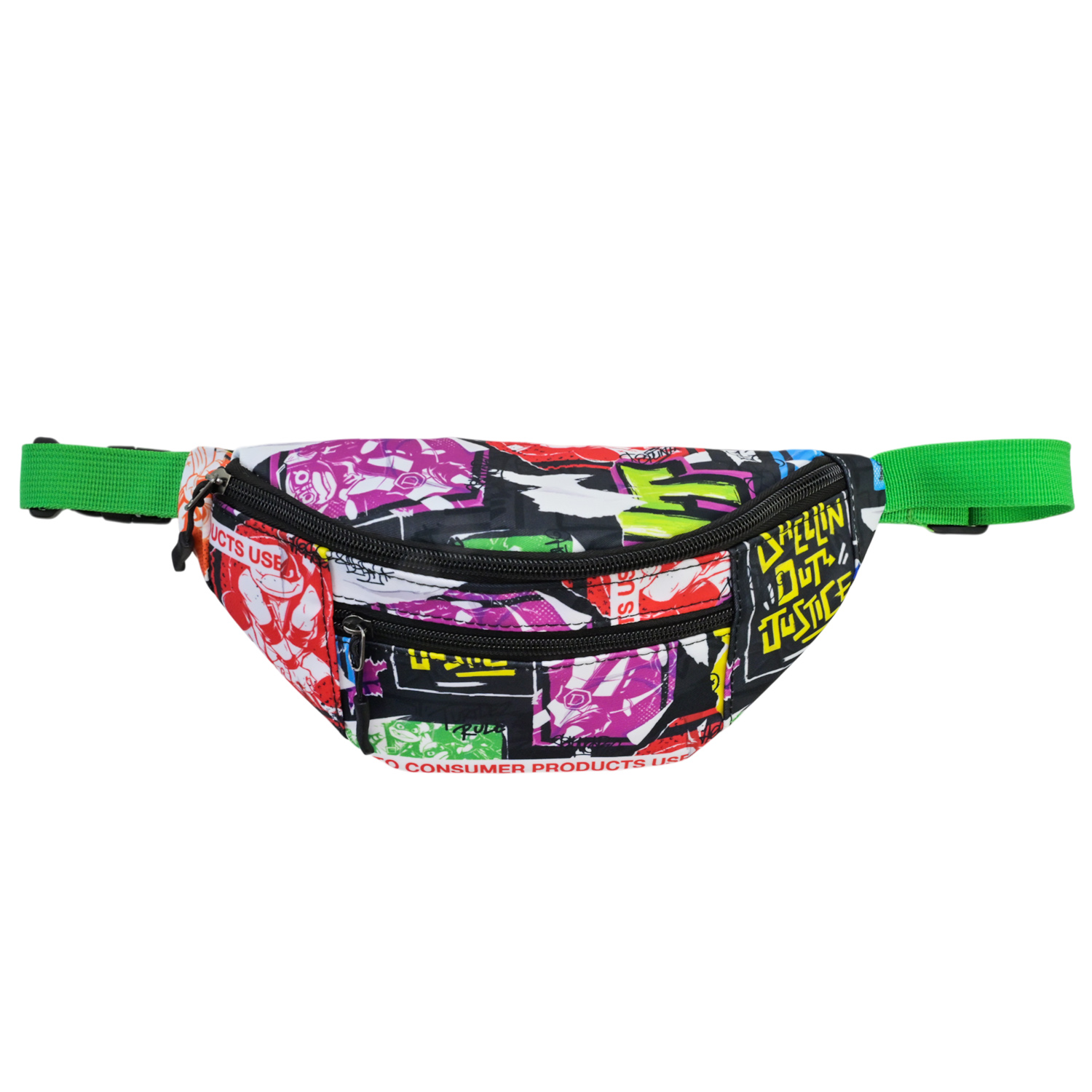 Сумка бананка TMNT арт. KH78/002L (100шт) 27*13 см