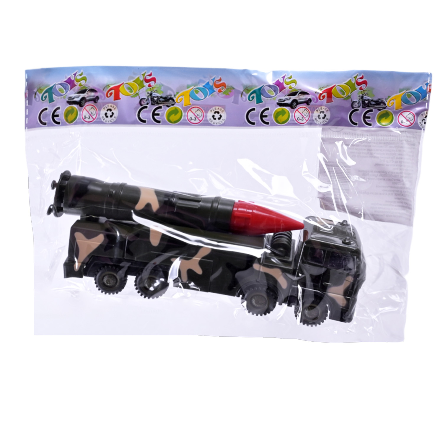 Машина арт. 706-21 (96шт/2) 4 види інерц., військова техніка, пакет 17,7*4,7*6см