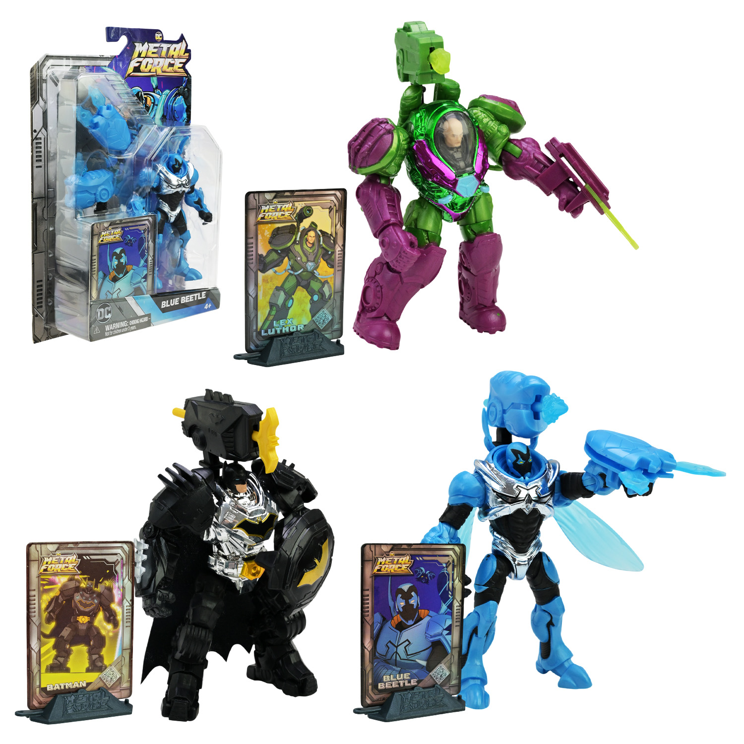 Іграшка фігурка арт. 6070907 (4шт) Batman, 30 см, з аксесуарами,блістер 16,5*5,7*24 см