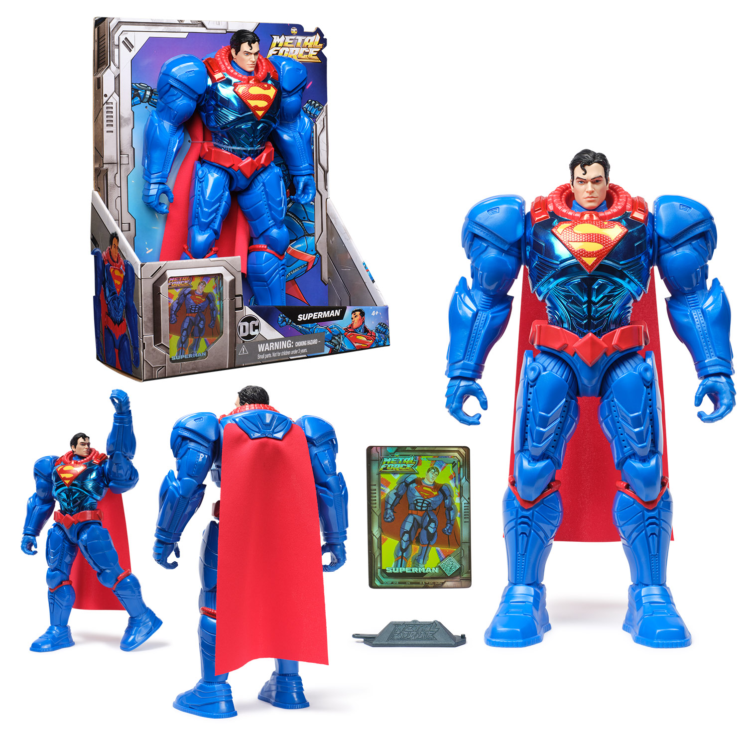 Іграшка фігурка арт. 6072667 (2шт) Superman, 30 см, з аксесуарами, у коробці 25х10х31.5