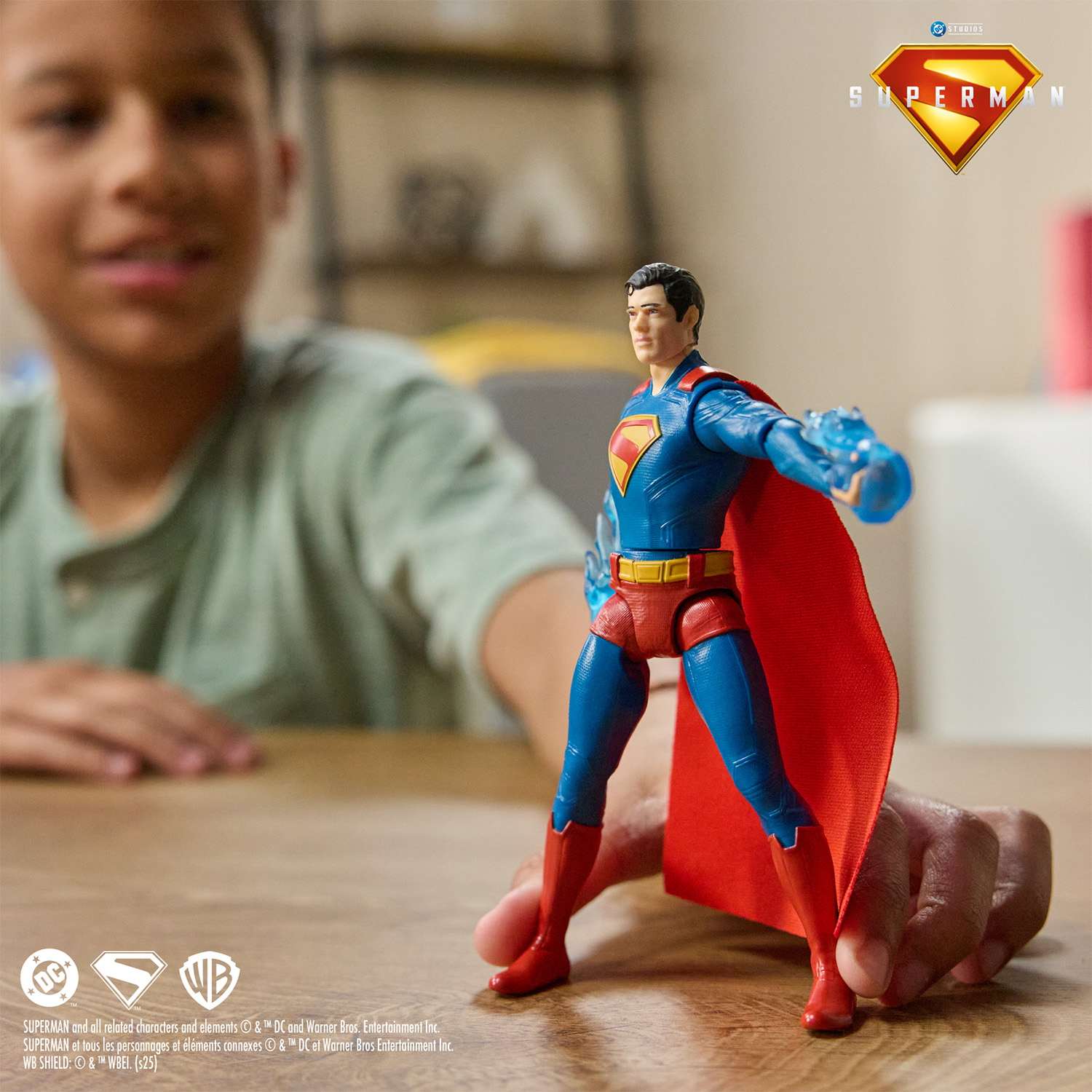 Іграшка фігурка арт. 6073190 (4шт) Superman, 15 см, з аксесуарами, у коробці 17,5*6*28 см