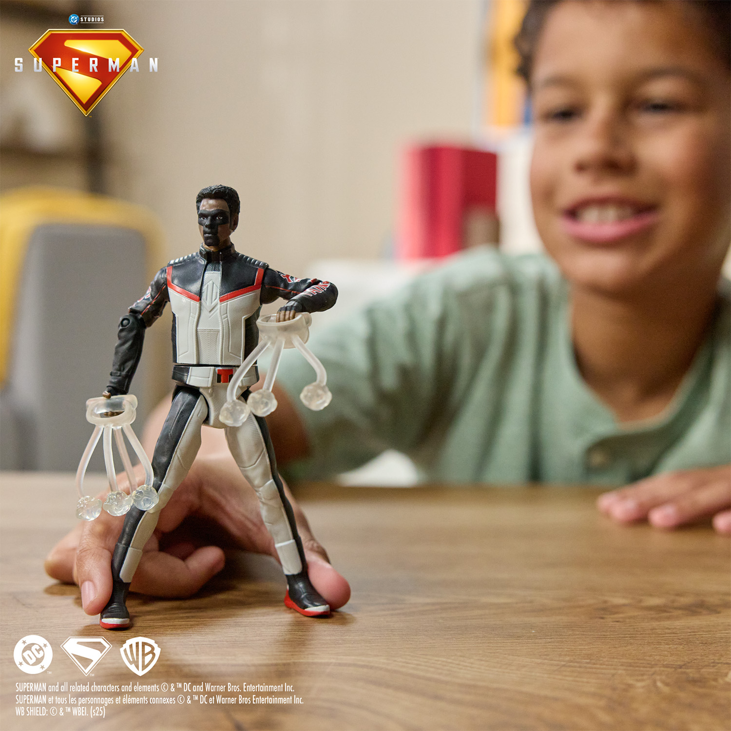 Іграшка фігурка арт. 6073190 (4шт) Superman, 15 см, з аксесуарами, у коробці 17,5*6*28 см