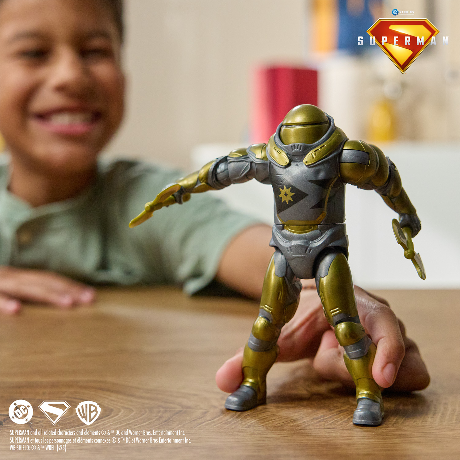 Іграшка фігурка арт. 6073190 (4шт) Superman, 15 см, з аксесуарами, у коробці 17,5*6*28 см