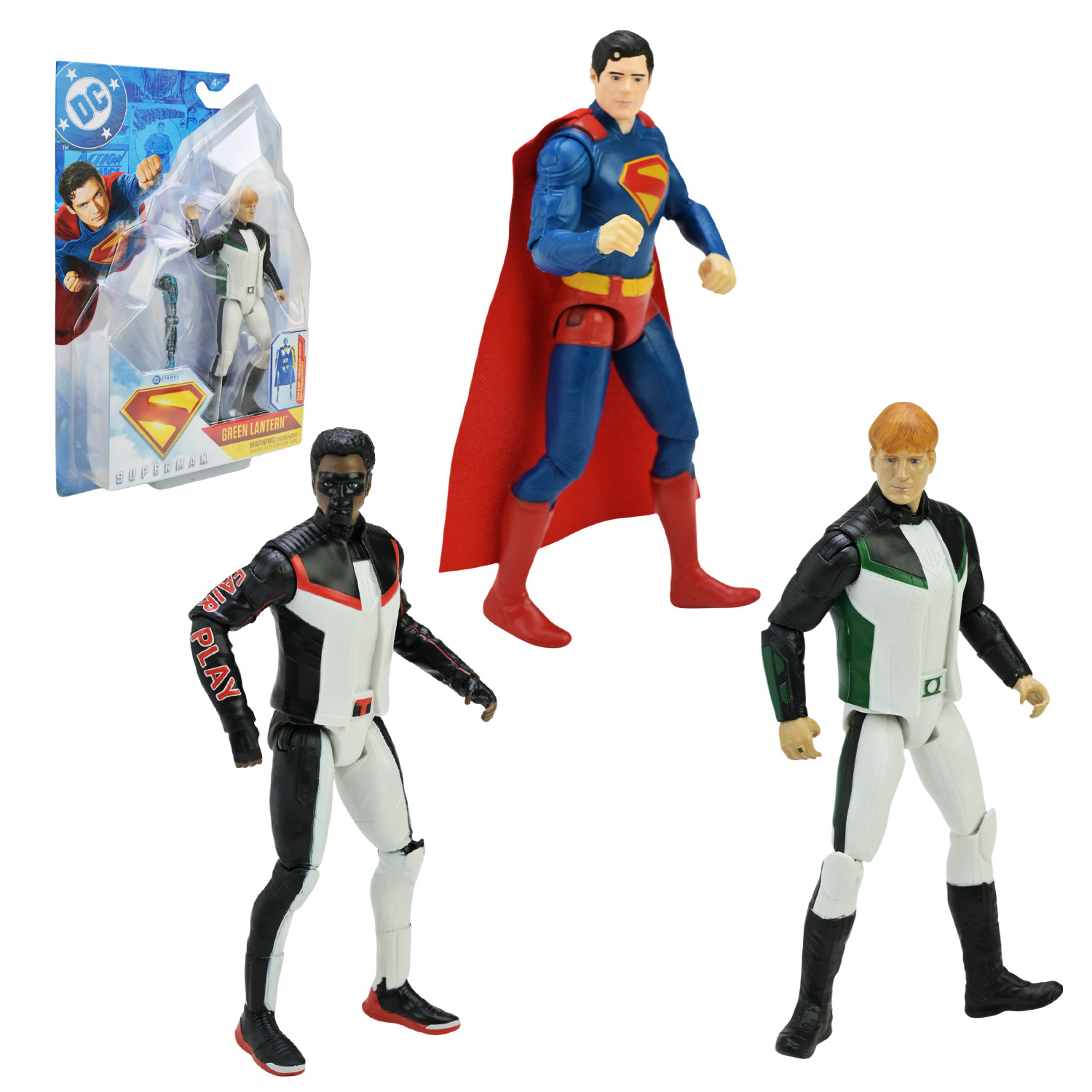 Іграшка фігурка арт. 6073290 (5шт) Superman, 15 см, з аксесуарами, блістер 17,7*3,5*25,3 см