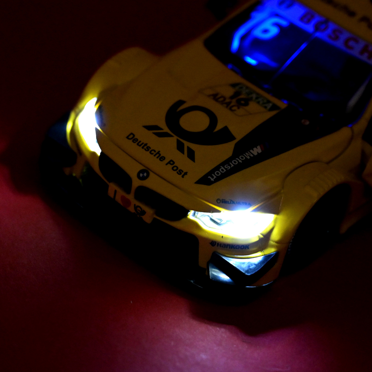 Іграшка машина мет. АВТОПРОМ арт. 68256B(Y) (12шт) 1:24 BMW M4 DTM, батар,світло,звук,відкр.двері,кор. 24,5*12см