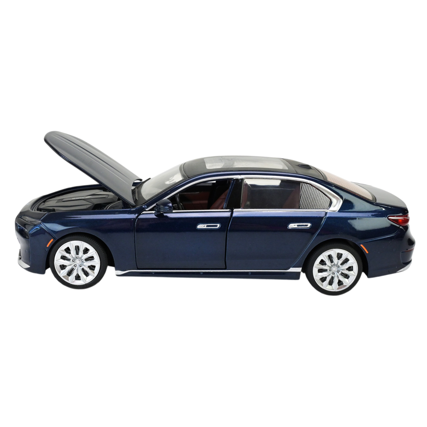 Машина мет. АВТОПРОМ арт. 68288A(B) (12шт/2) 1:24 BMW I7, батар,світло,звук,відкр.двері,кор. 24,5*12см