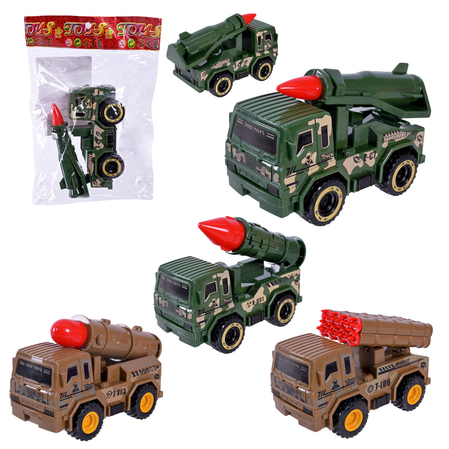 Військова техніка арт. 399-461 (180шт/2) 4 види пакет 14*6*23 см