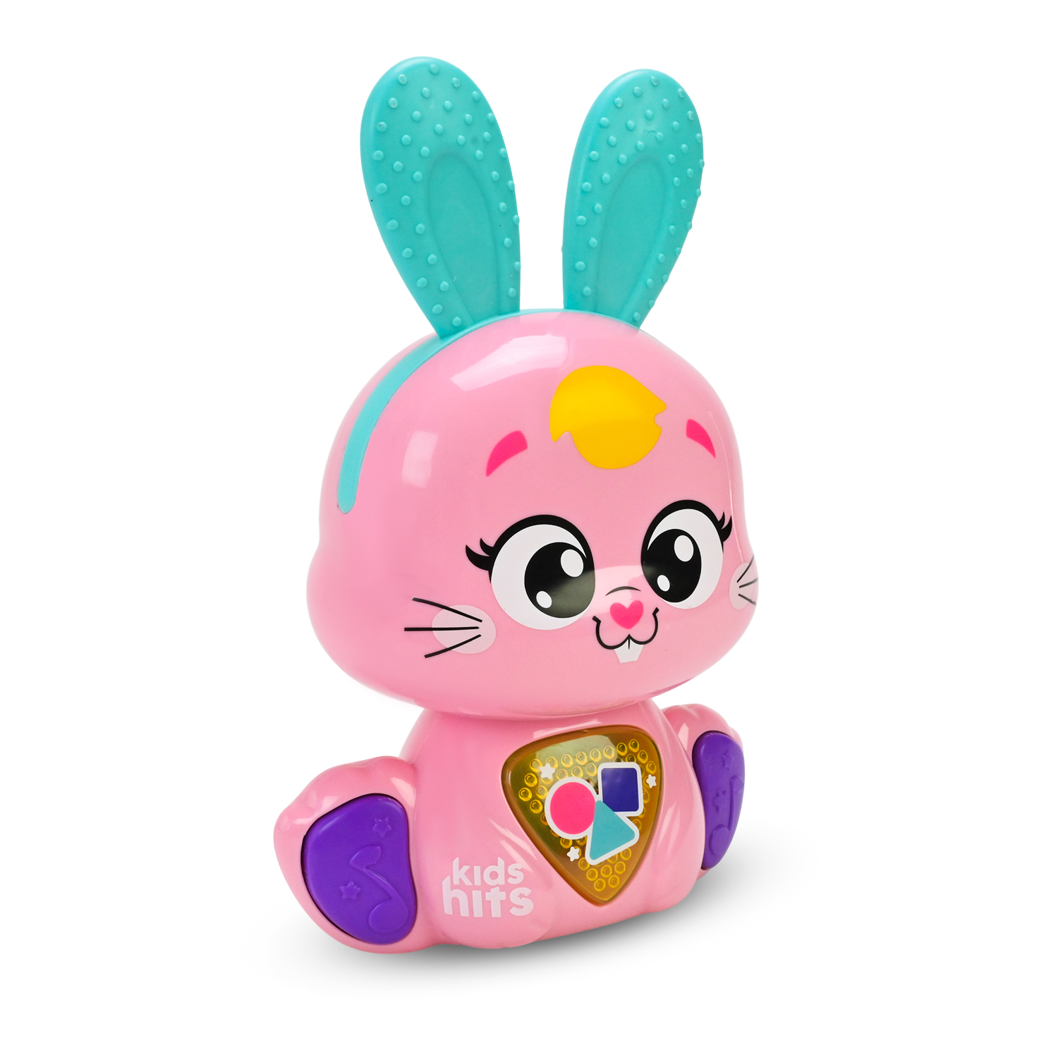 Муз розв.Чарівні звірята Kids Hits арт. KH19/001 (24шт)"Зайченя"звук, світло, 2 кольори, короб. 13*8*23см