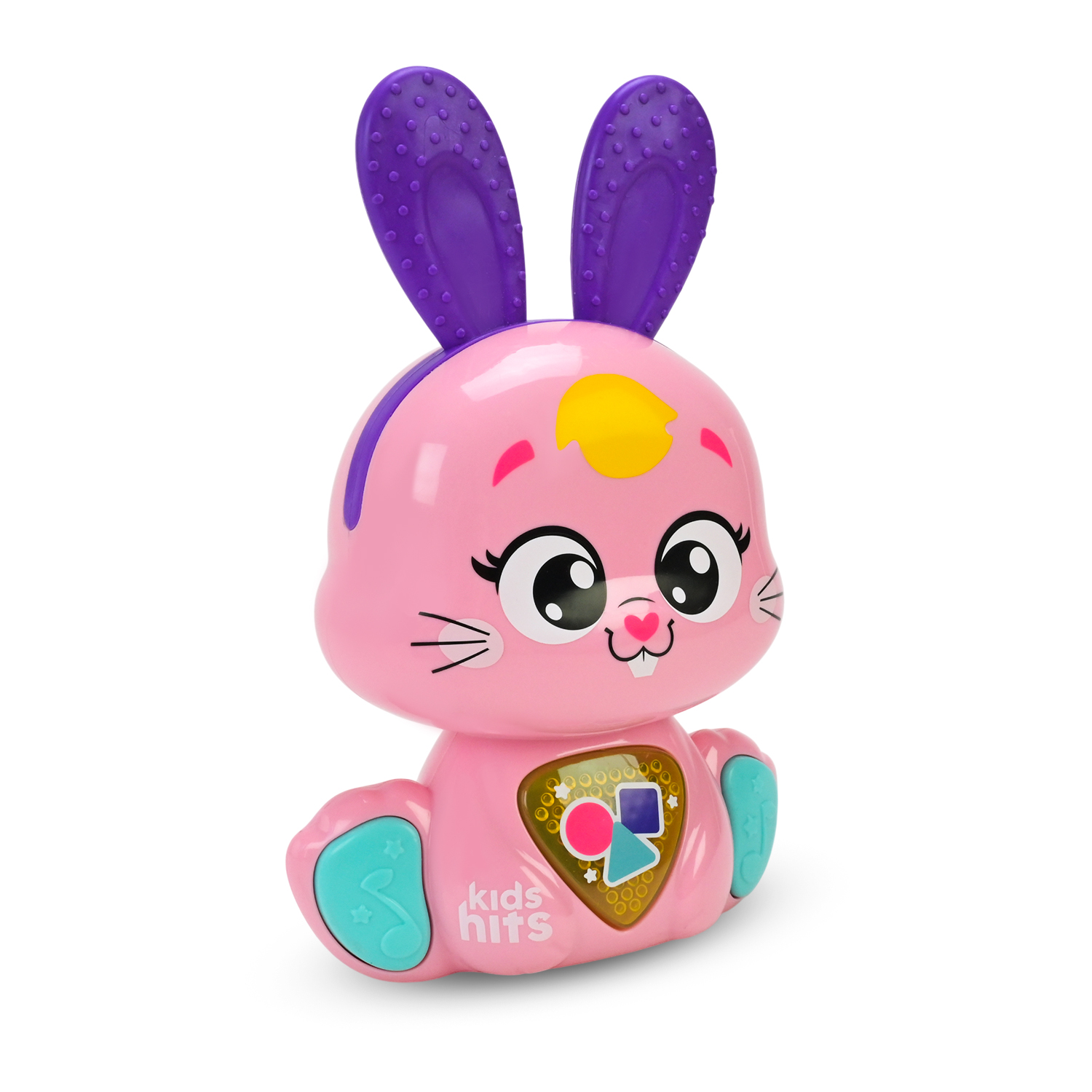 Муз розв.Чарівні звірята Kids Hits арт. KH19/001 (24шт)"Зайченя"звук, світло, 2 кольори, короб. 13*8*23см