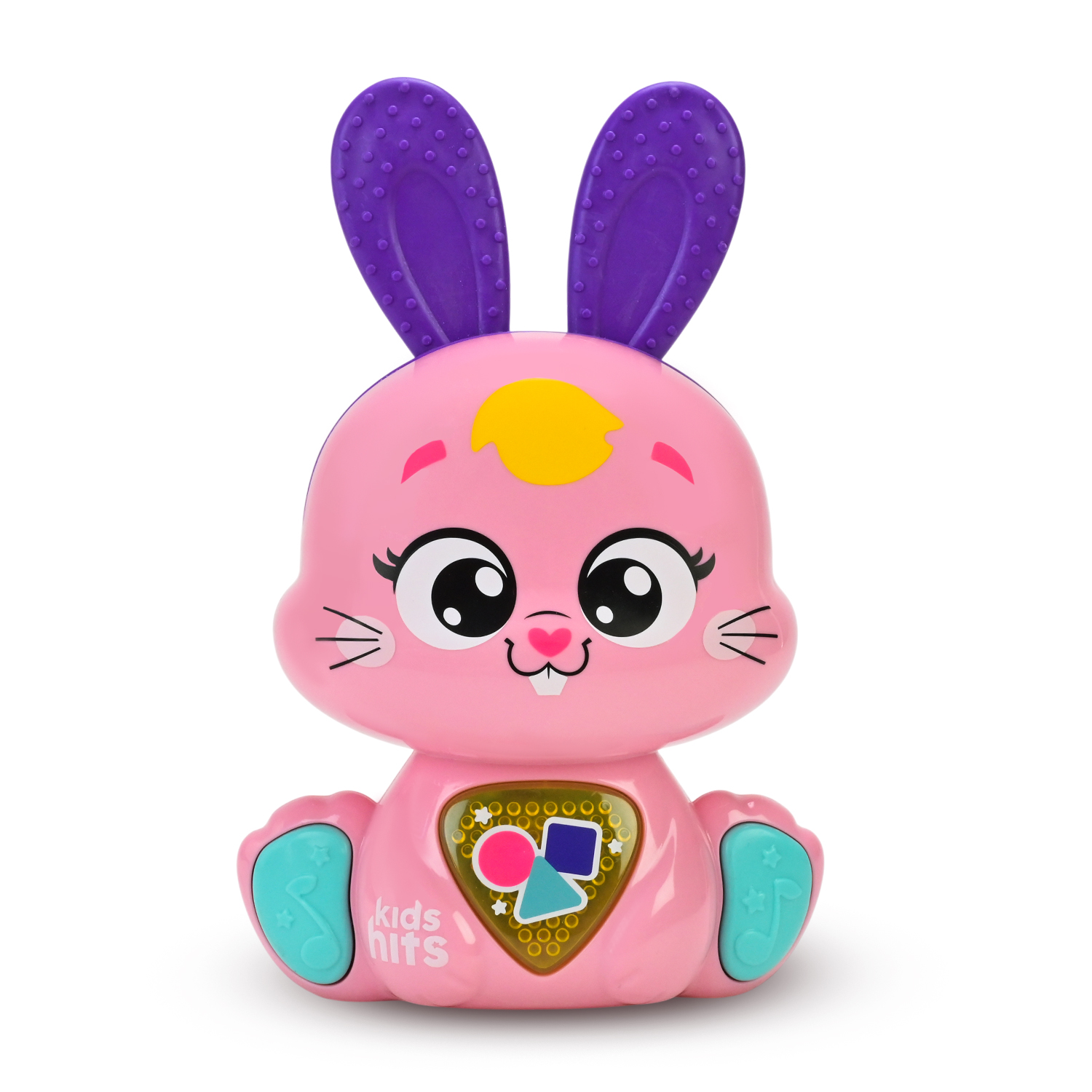 Муз розв.Чарівні звірята Kids Hits арт. KH19/001 (24шт)"Зайченя"звук, світло, 2 кольори, короб. 13*8*23см