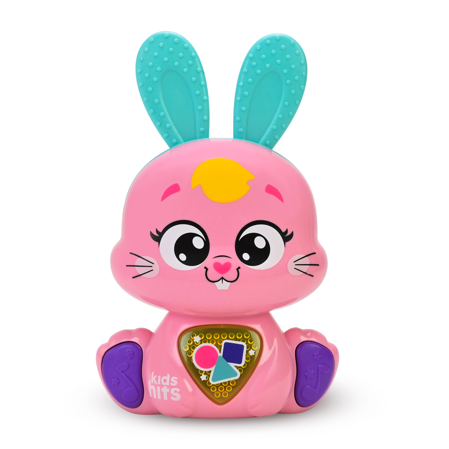 Муз розв.Чарівні звірята Kids Hits арт. KH19/001 (24шт)"Зайченя"звук, світло, 2 кольори, короб. 13*8*23см