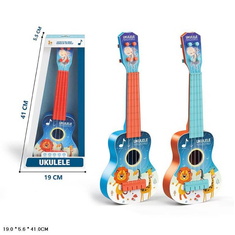 Гітара арт. 6818E  (48шт)2 кольор, короб. 41*19*5,5 см